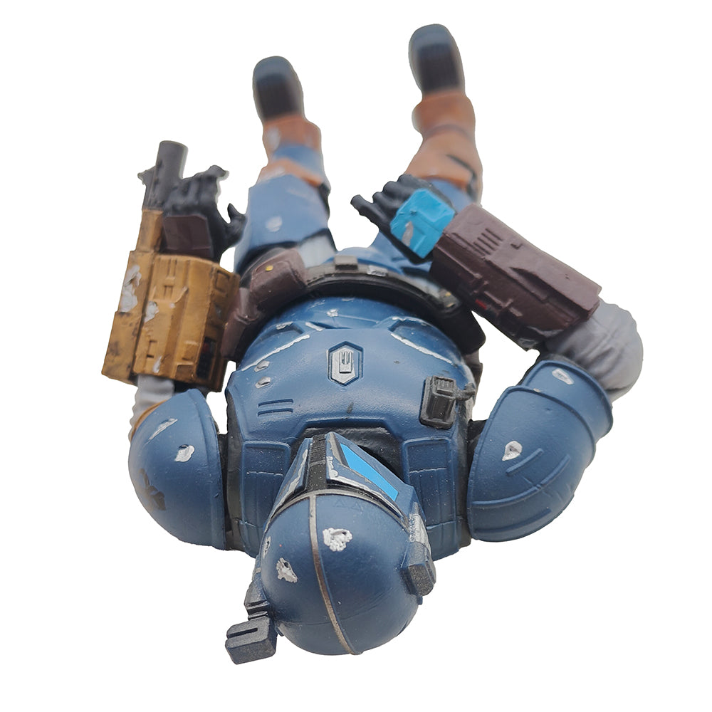 Star Wars The Mandalorian Black Series Heavy Infantry Mandalorian Deluxe Hasbro Action Figure 2019 15cm – Star Wars, Hasbro, 15 cm, 2019, pre-owned collector piece, Uncanny Collectibles Dublin Ireland