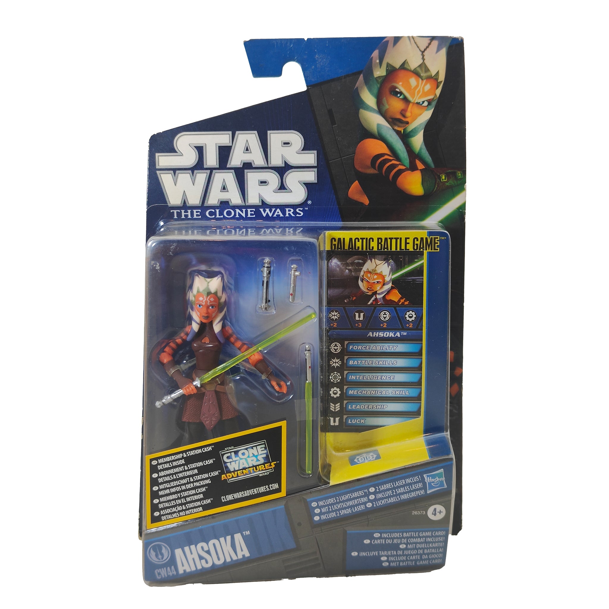 Star Wars The Clone Wars Ahsoka Tano CW44 Hasbro Action Figure 2011