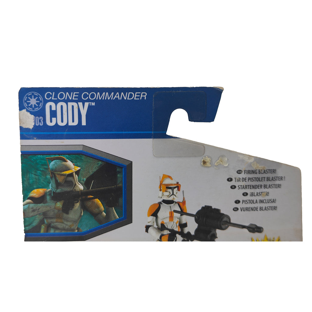 Star Wars The Clone Wars Clone Commander Cody CW03 Hasbro Action Figure