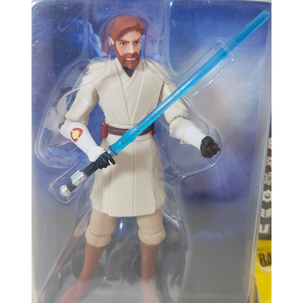 Star Wars The Clone Wars Obi-Wan Kenobi CW40 Hasbro Action Figure 2010