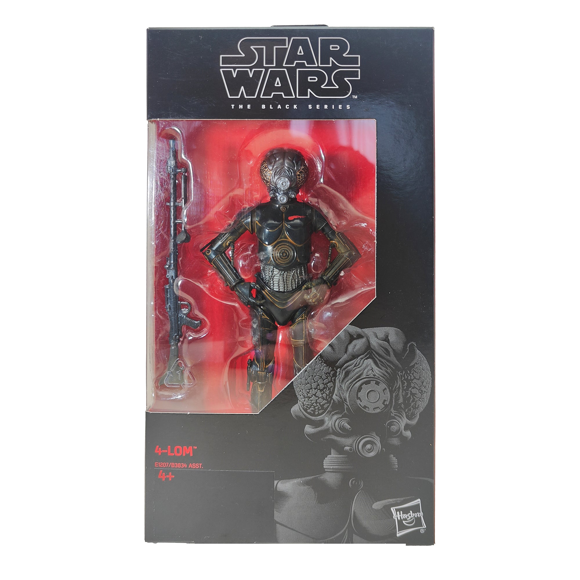 Star Wars The Force Awakens Black Series 4-Lom Hasbro Action Figure 2017 15cm