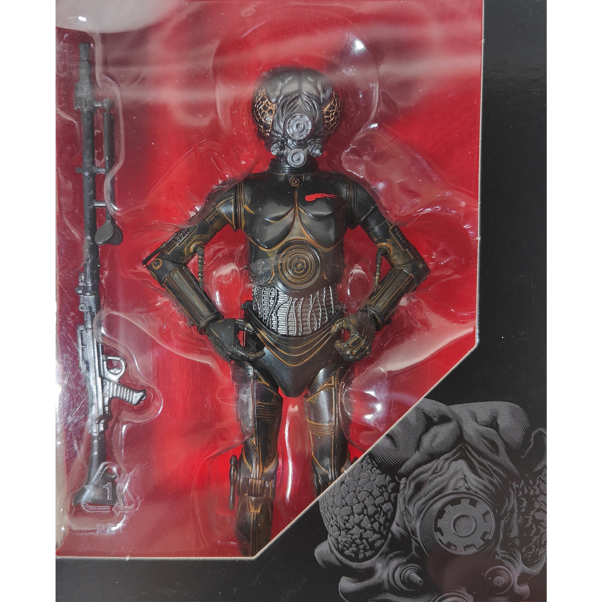Star Wars The Force Awakens Black Series 4-Lom Hasbro Action Figure 2017 15cm