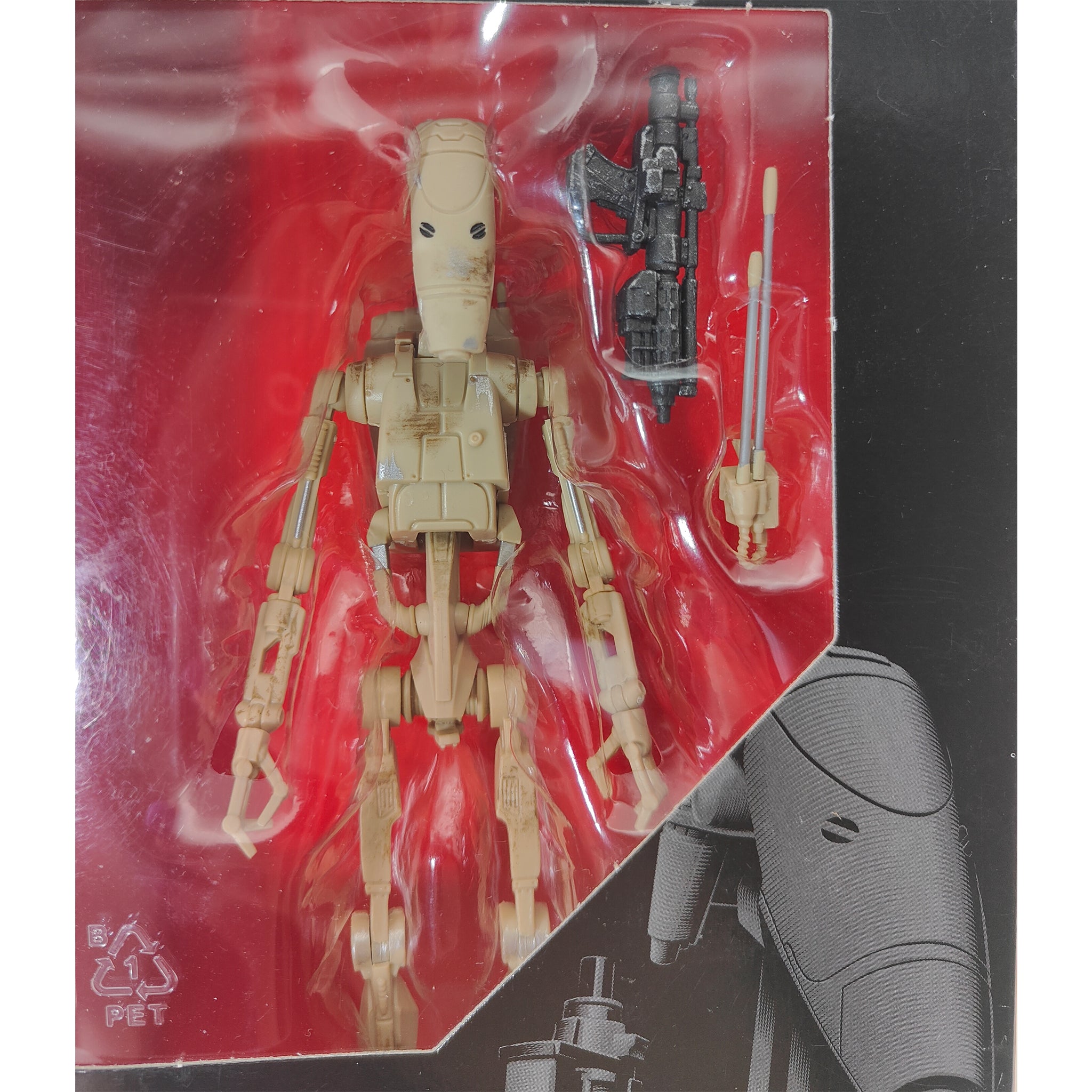 Star Wars Black Series Battle Droid Hasbro Action Figure 2019 15cm – Star Wars, Hasbro, 15 cm, 2019, pre-owned collector piece, Uncanny Collectibles Dublin Ireland