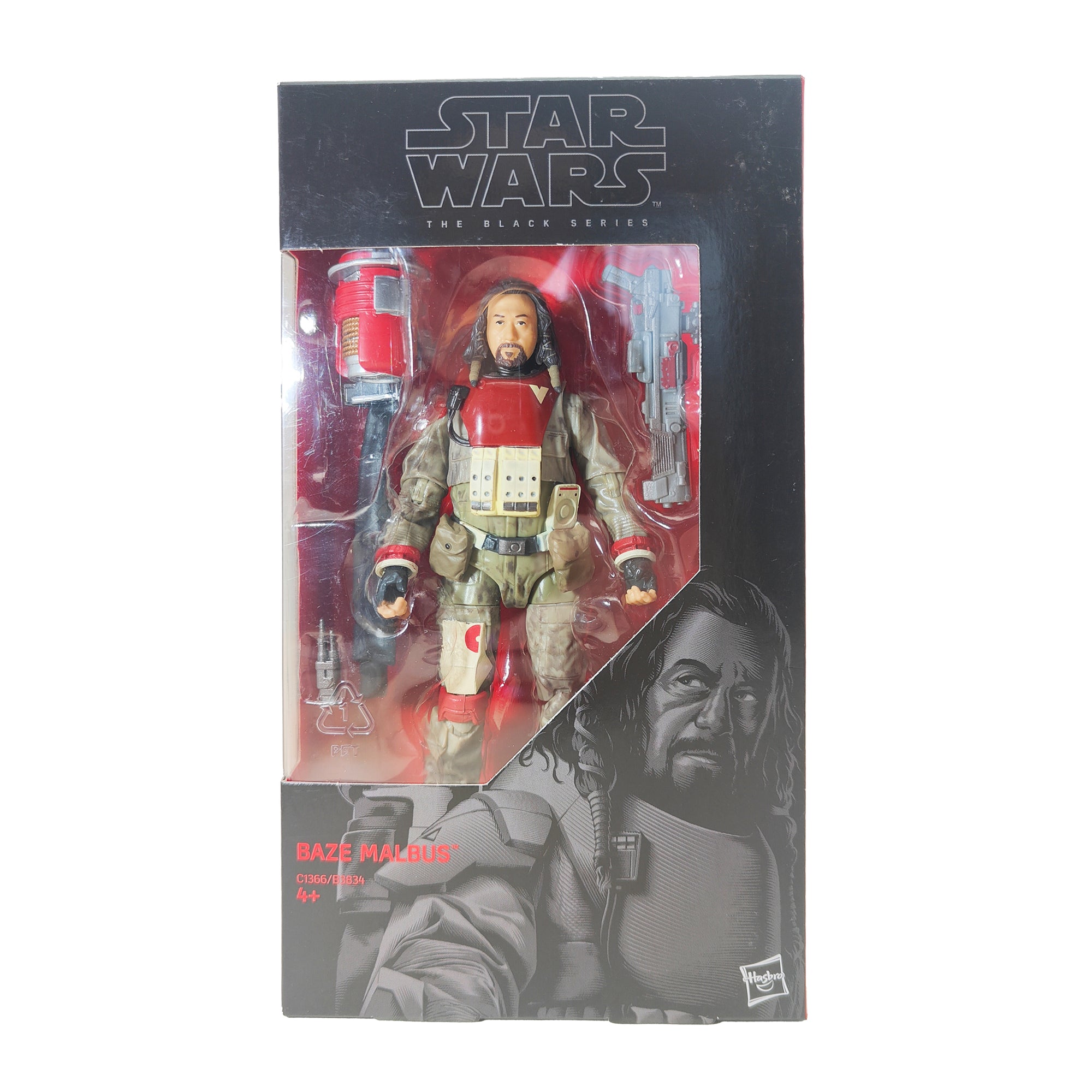 Star Wars The Force Awakens Black Series Baze Malbus Hasbro Action Figure 2016 15cm