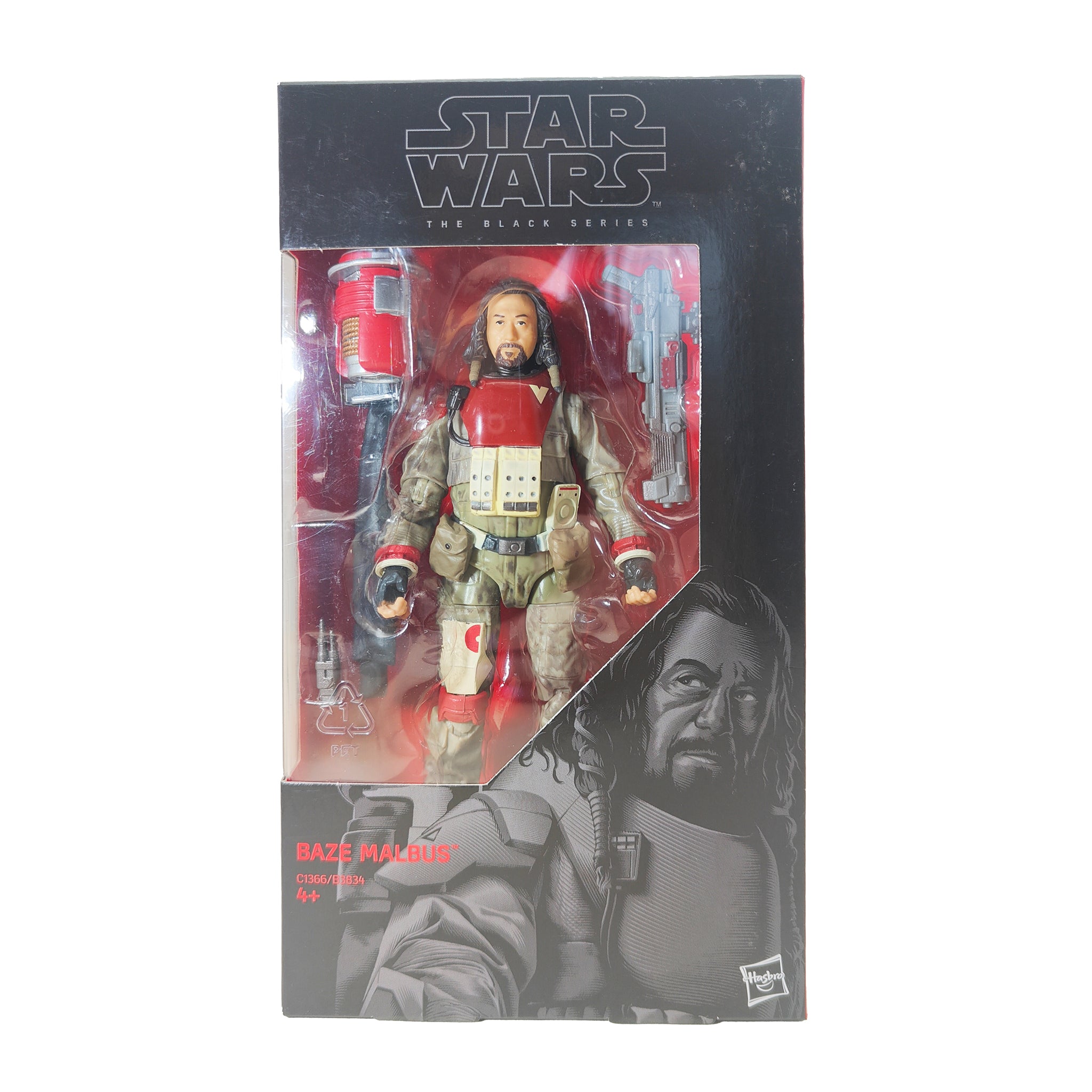Star Wars Black Series Baze Malbus Hasbro Action Figure 2016 15cm – Star Wars, Hasbro, 15 cm, 2016, pre-owned collector piece, Uncanny Collectibles Dublin Ireland