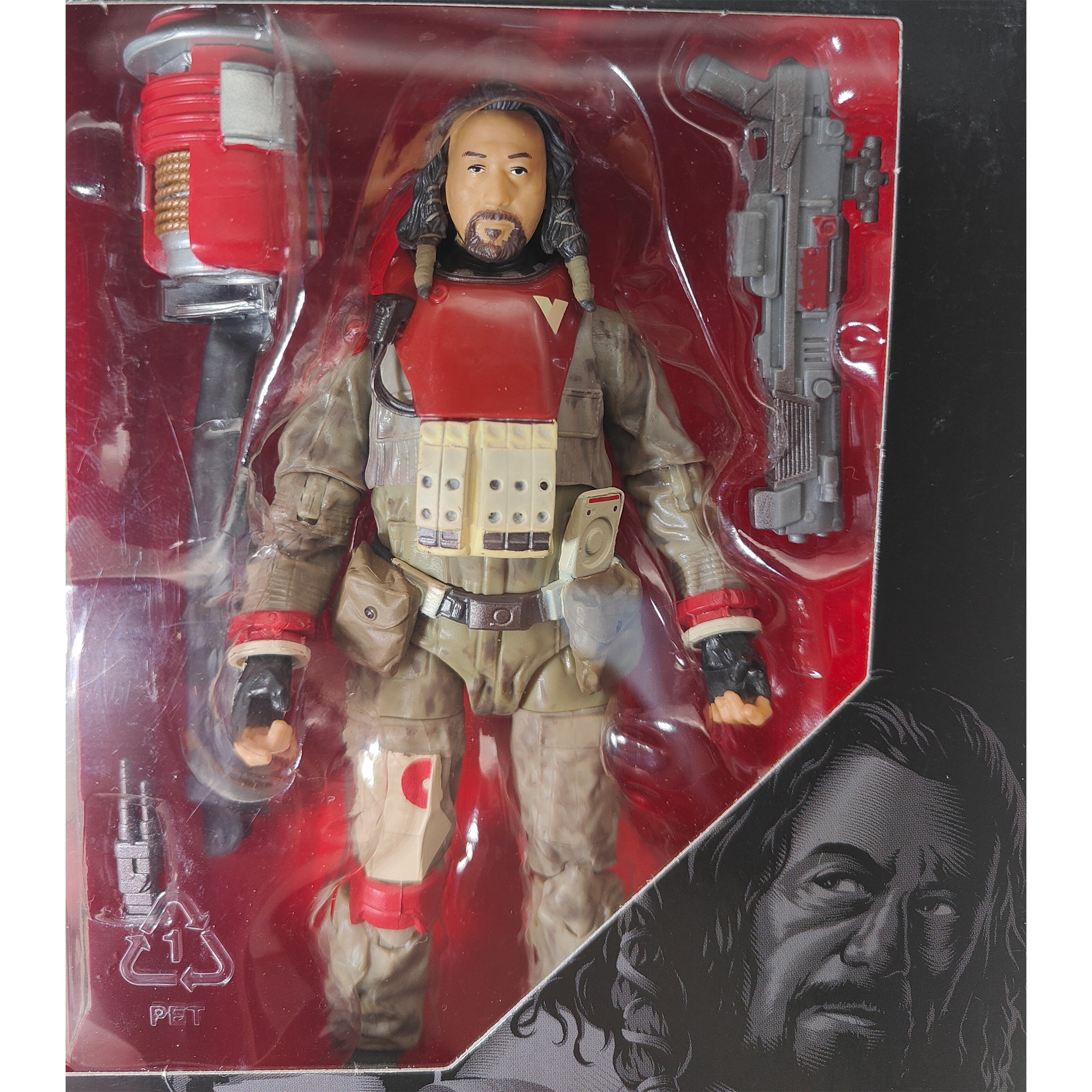 Star Wars Black Series Baze Malbus Hasbro Action Figure 2016 15cm – Star Wars, Hasbro, 15 cm, 2016, pre-owned collector piece, Uncanny Collectibles Dublin Ireland