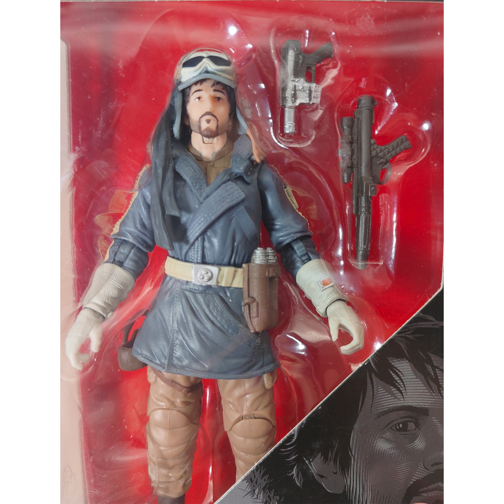 Star Wars The Force Awakens Black Series Captain Cassian Andor Eadu Hasbro Action Figure 2016 15cm