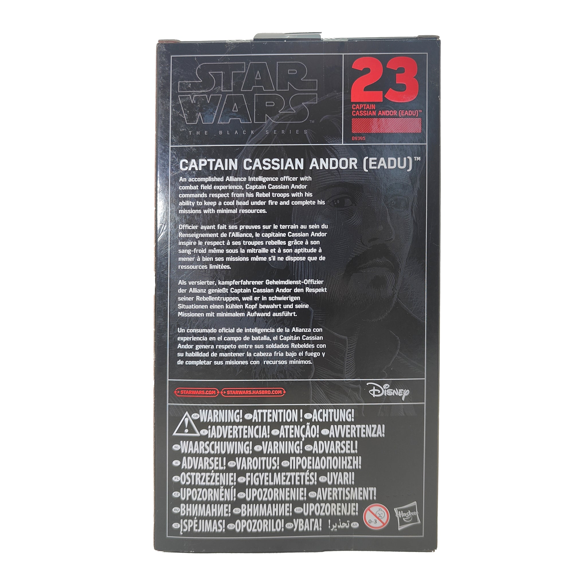 Star Wars Black Series Captain Cassian Andor Eadu Hasbro Action Figure 2016 15cm – Star Wars, Hasbro, 15 cm, 2016, pre-owned collector piece, Uncanny Collectibles Dublin Ireland