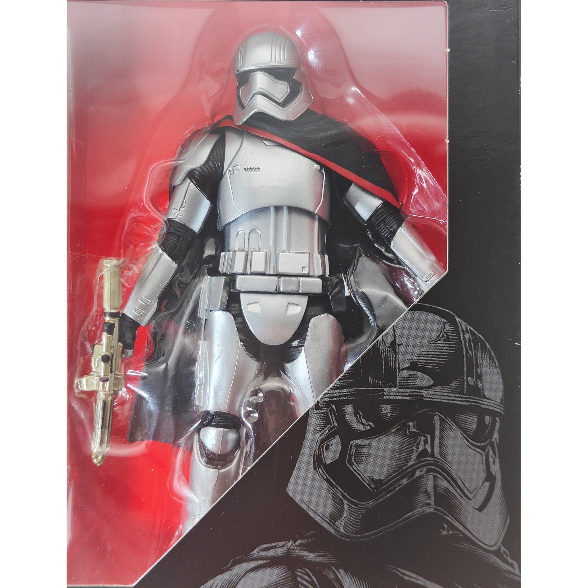 Star Wars Black Series Captain Phasma Hasbro Action Figure 2015 15cm – Star Wars, Hasbro, 15 cm, 2015, pre-owned collector piece, Uncanny Collectibles Dublin Ireland