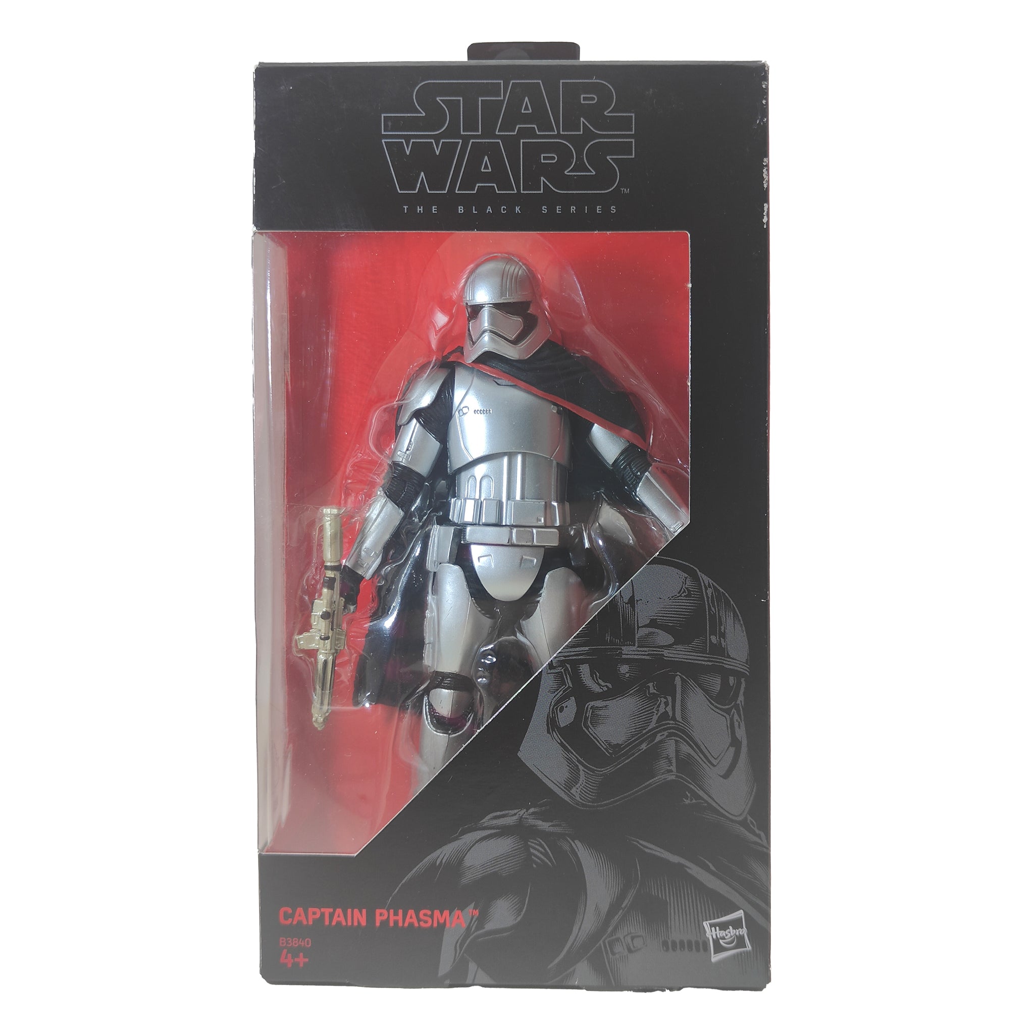 Star Wars Black Series Captain Phasma Hasbro Action Figure 2015 15cm – Star Wars, Hasbro, 15 cm, 2015, pre-owned collector piece, Uncanny Collectibles Dublin Ireland