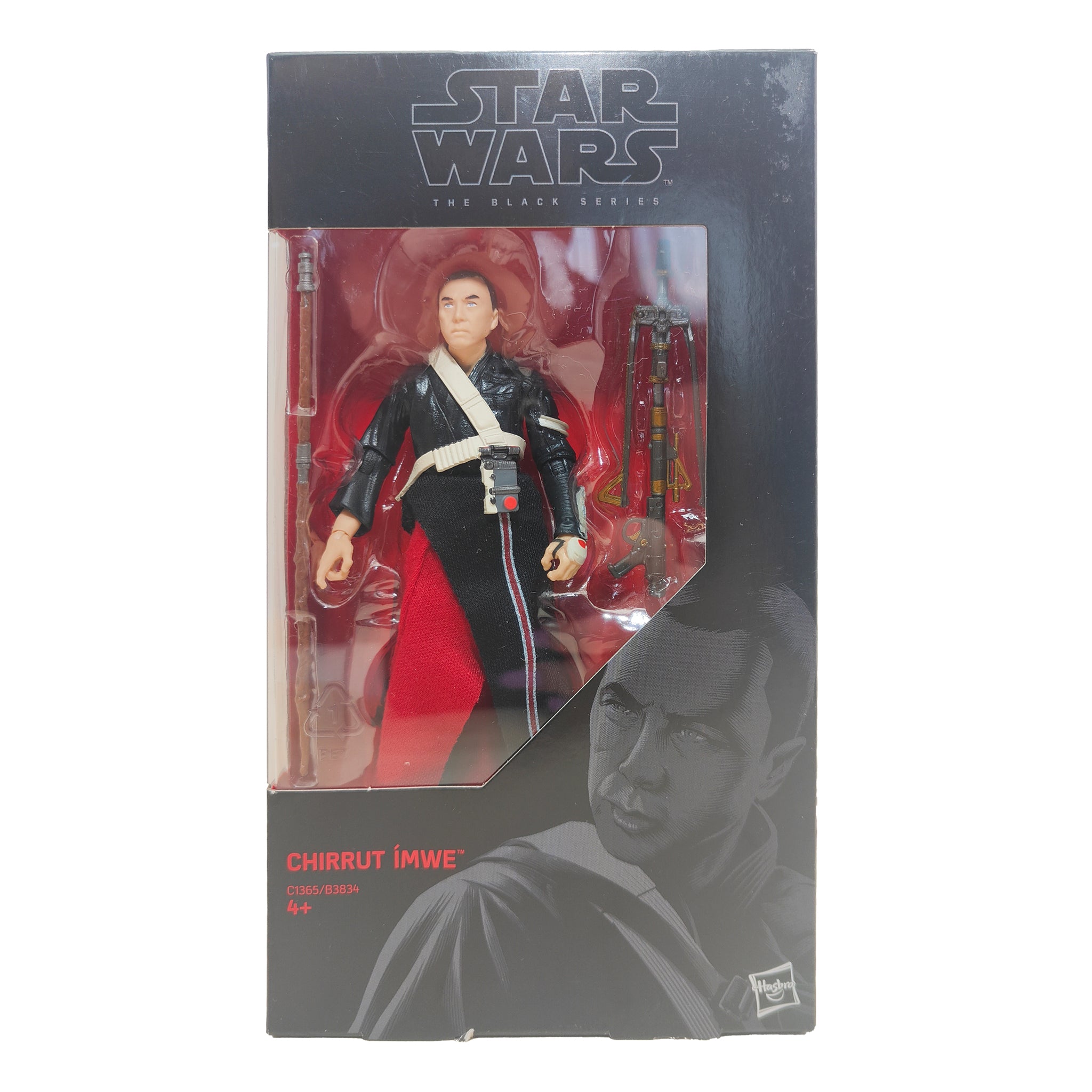 Star Wars Black Series Chirrut Imwe Hasbro Action Figure 2016 15cm – Star Wars, Hasbro, 15 cm, 2016, pre-owned collector piece, Uncanny Collectibles Dublin Ireland