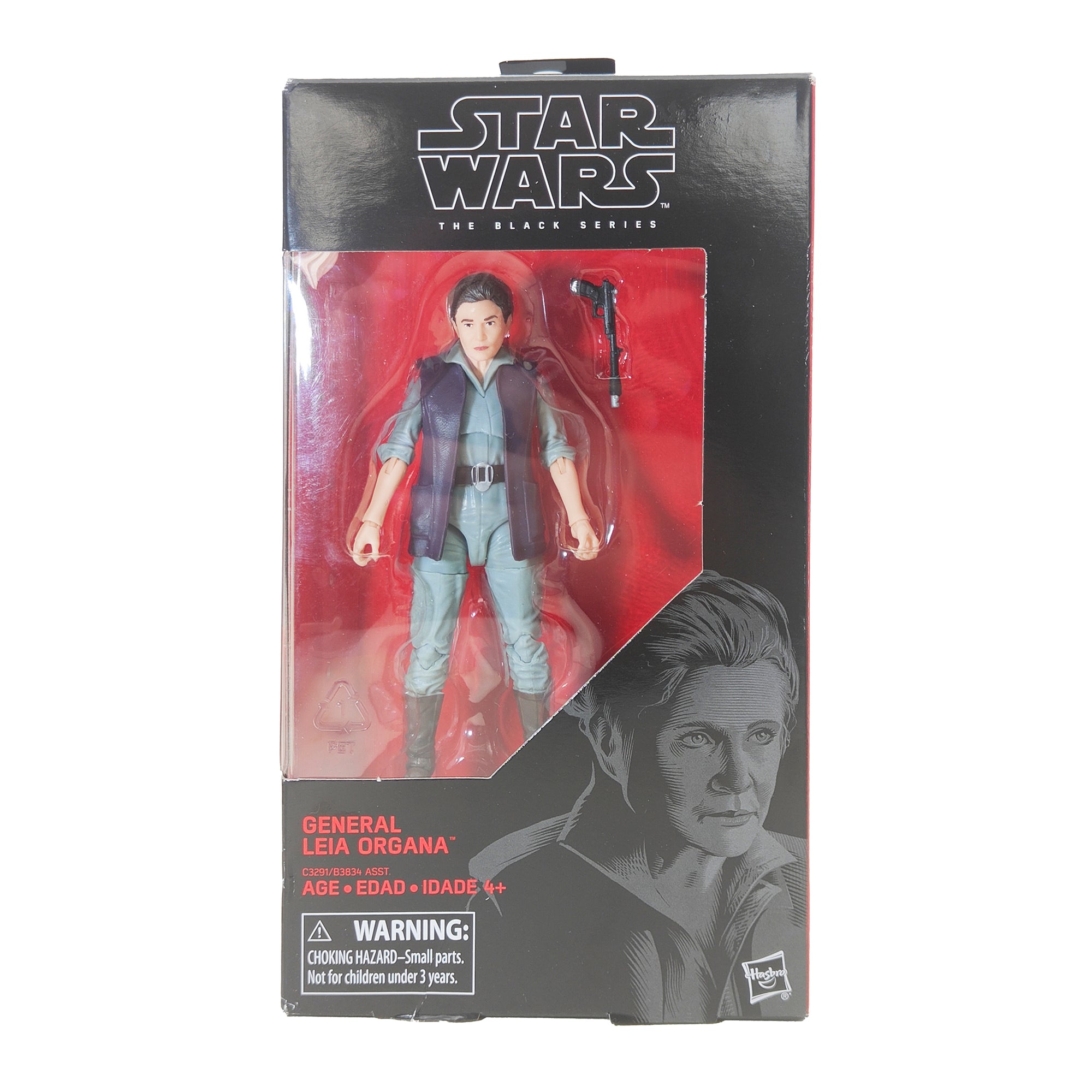 Star Wars Black Series General Leia Organa Hasbro Action Figure 2017 15cm