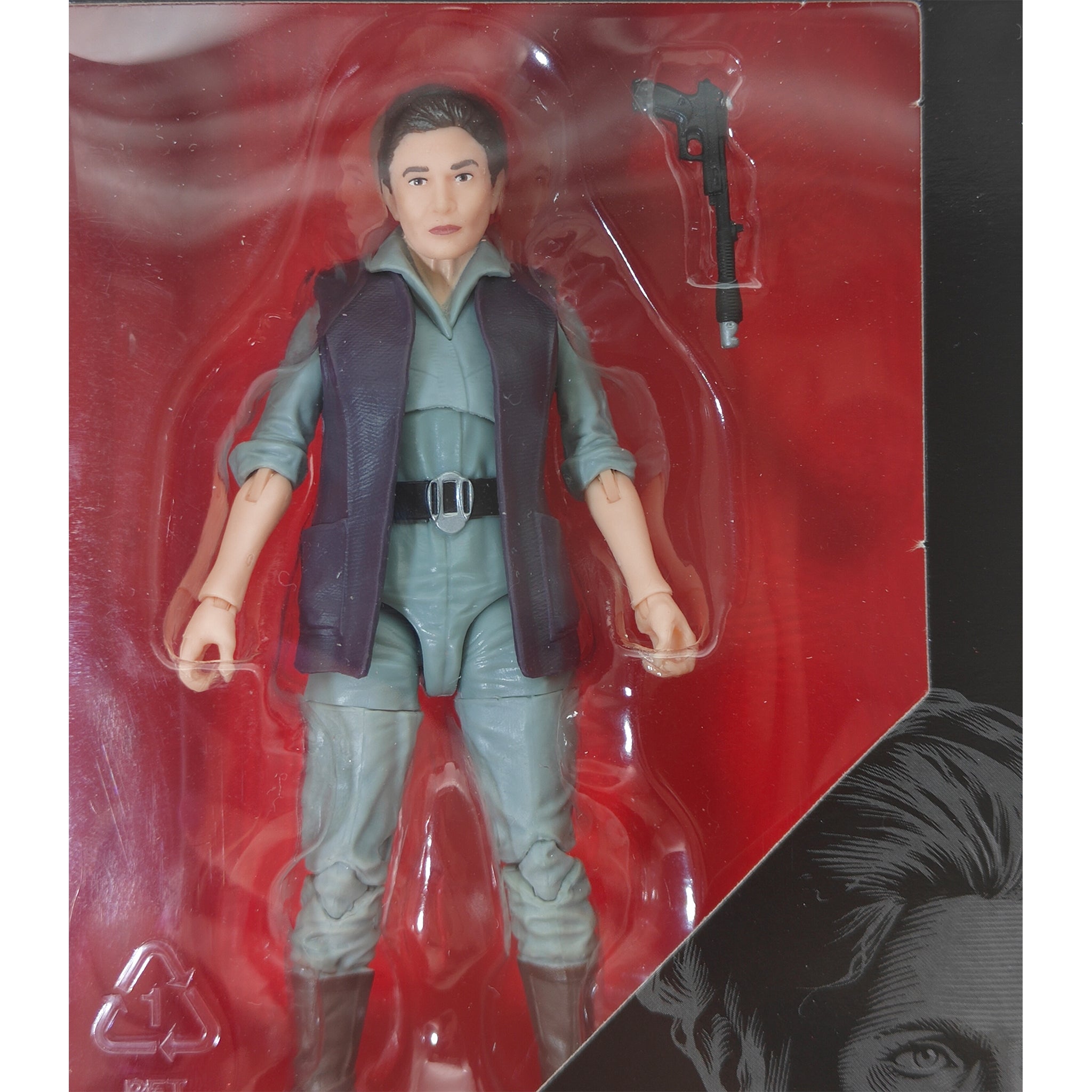 Star Wars Black Series General Leia Organa Hasbro Action Figure 2017 15cm – Star Wars, Hasbro, 15 cm, 2017, pre-owned collector piece, Uncanny Collectibles Dublin Ireland