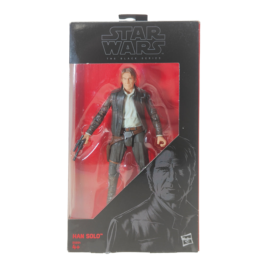 Star Wars Black Series Han Solo Hasbro Action Figure 2016 15cm – Star Wars, Hasbro, 15 cm, 2016, pre-owned collector piece, Uncanny Collectibles Dublin Ireland