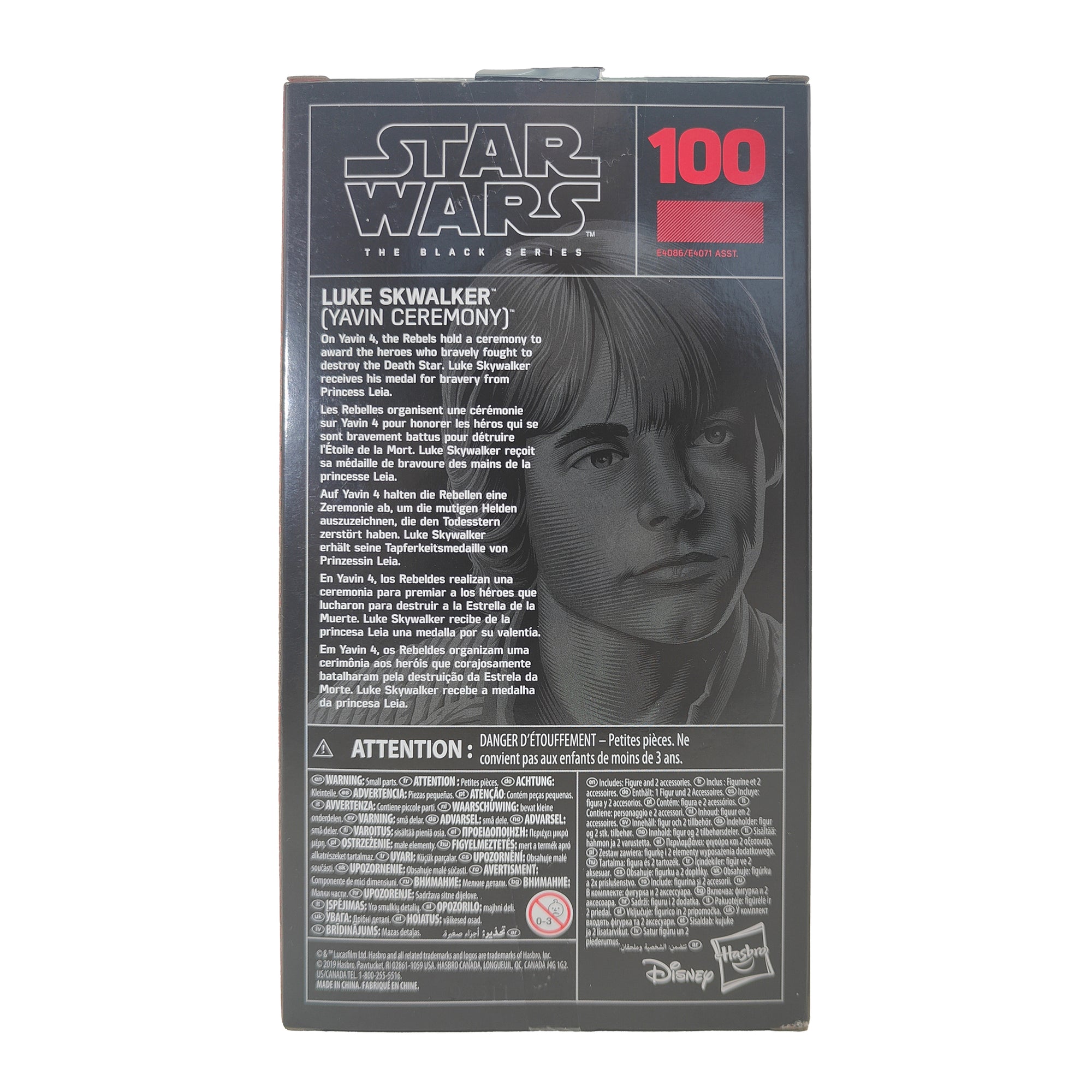Star Wars Black Series Luke Skywalker Yavin Ceremony Hasbro Action Figure 2019 15cm