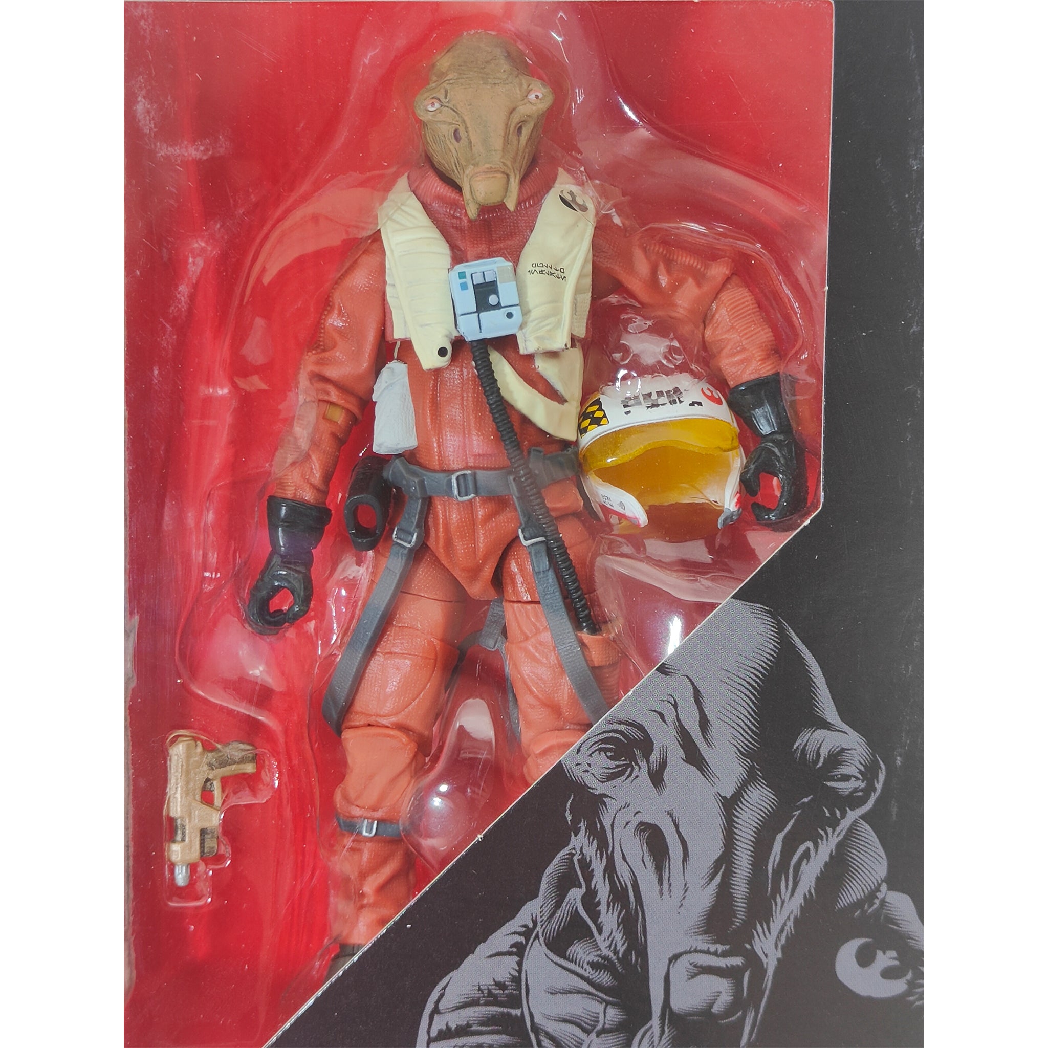 Star Wars Black Series Pilot Asty Hasbro Action Figure 2015 15cm – Star Wars, Hasbro, 15 cm, 2015, pre-owned collector piece, Uncanny Collectibles Dublin Ireland
