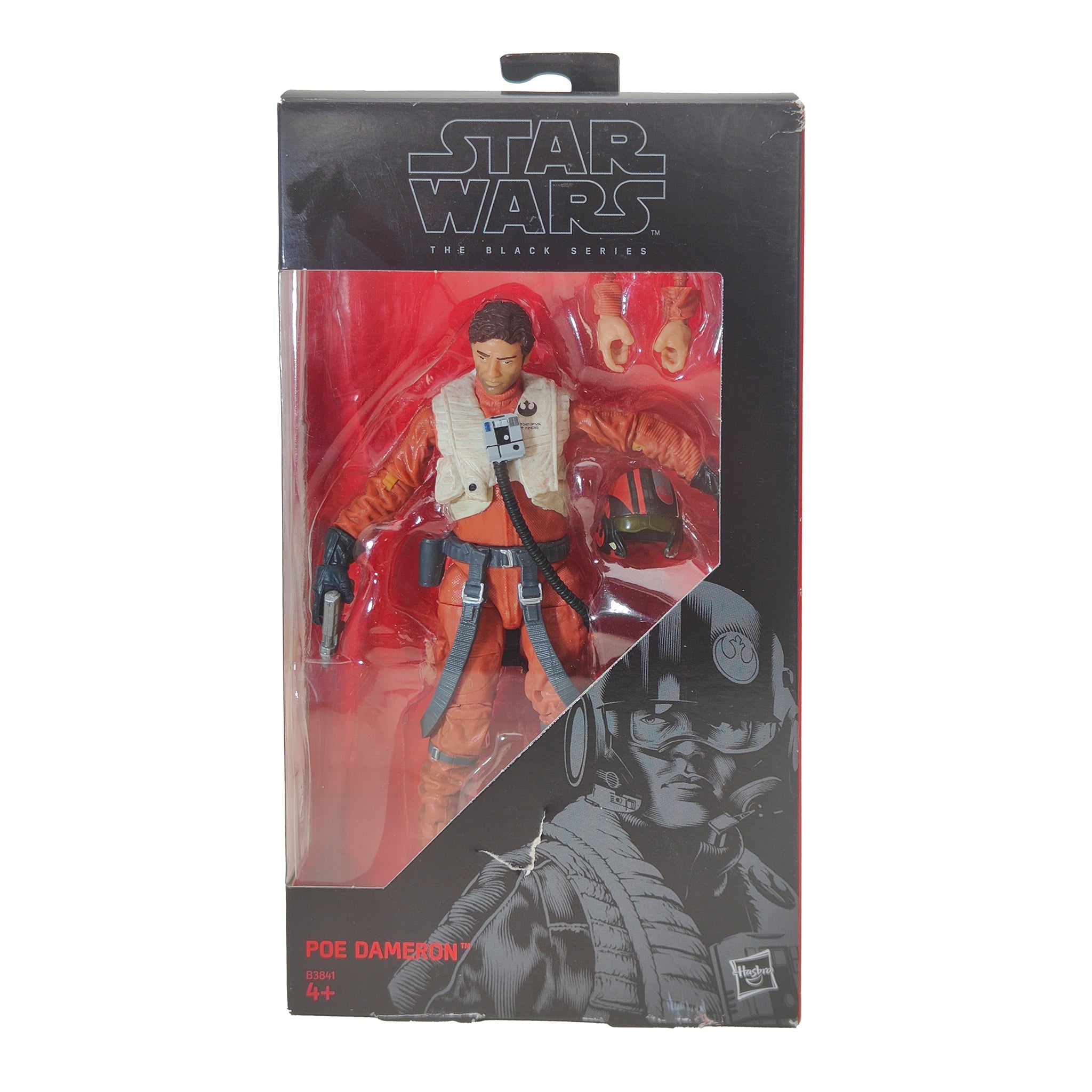 Star Wars Black Series Poe Dameron  Hasbro Action Figure 2015 15cm – Star Wars, Hasbro, 15 cm, 2015, pre-owned collector piece, Uncanny Collectibles Dublin Ireland