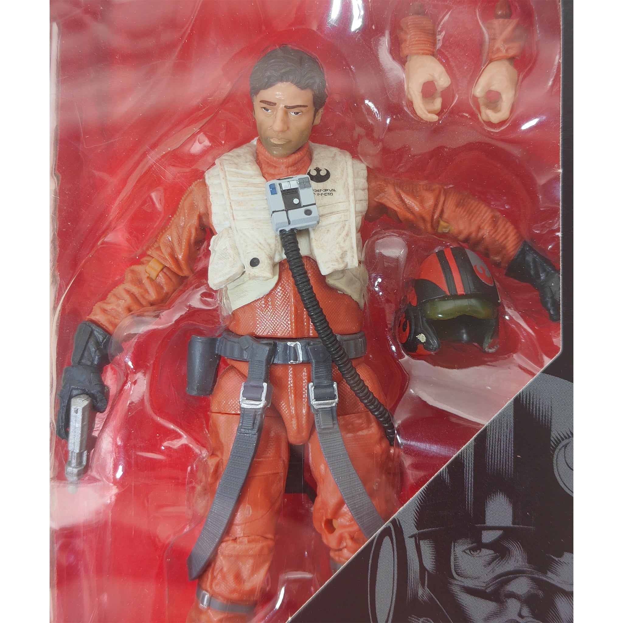 Star Wars Black Series Poe Dameron  Hasbro Action Figure 2015 15cm – Star Wars, Hasbro, 15 cm, 2015, pre-owned collector piece, Uncanny Collectibles Dublin Ireland