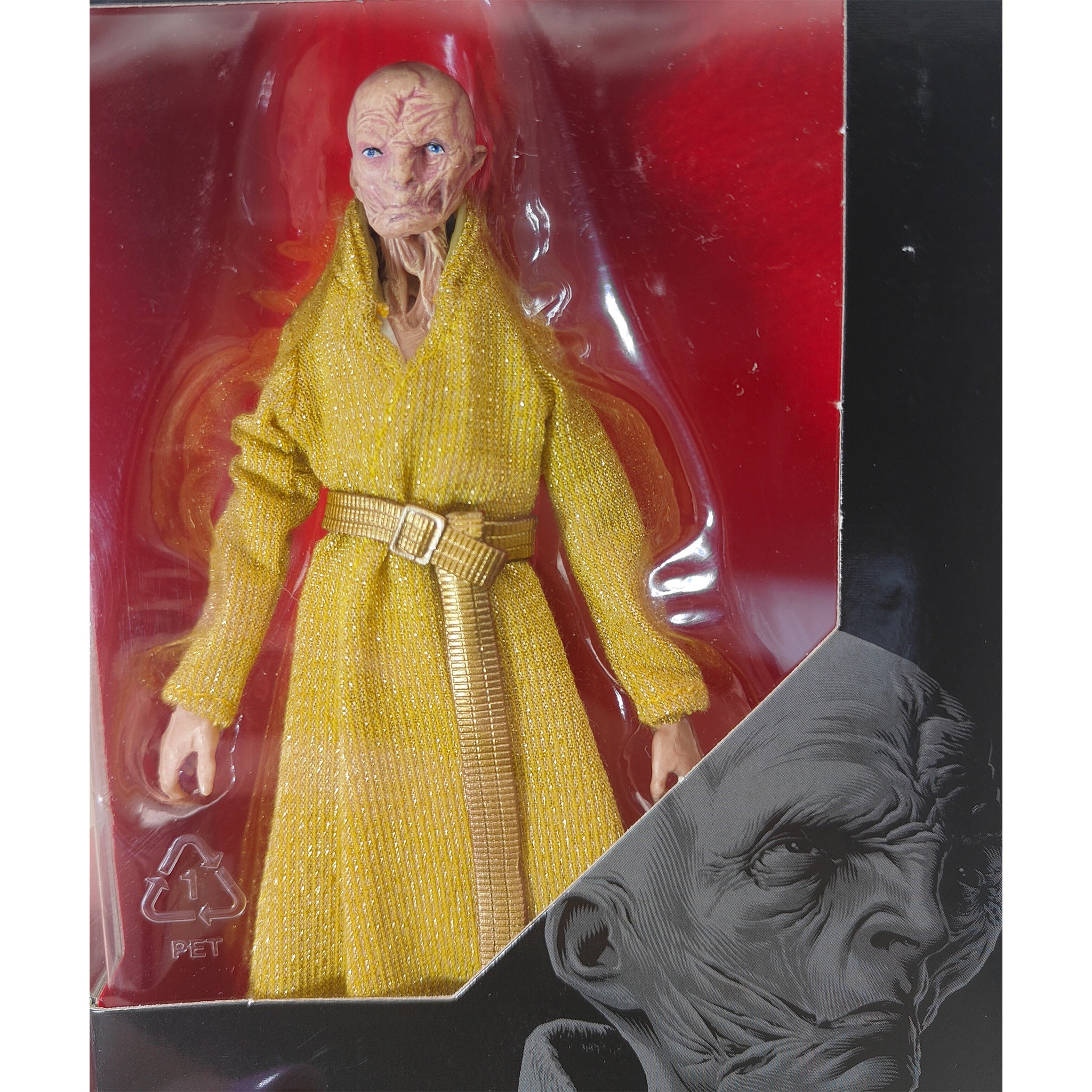 Star Wars Black Series Supreme Leader Snoke Hasbro Action Figure 2017 15cm – Star Wars, Hasbro, 15 cm, 2018, pre-owned collector piece, Uncanny Collectibles Dublin Ireland