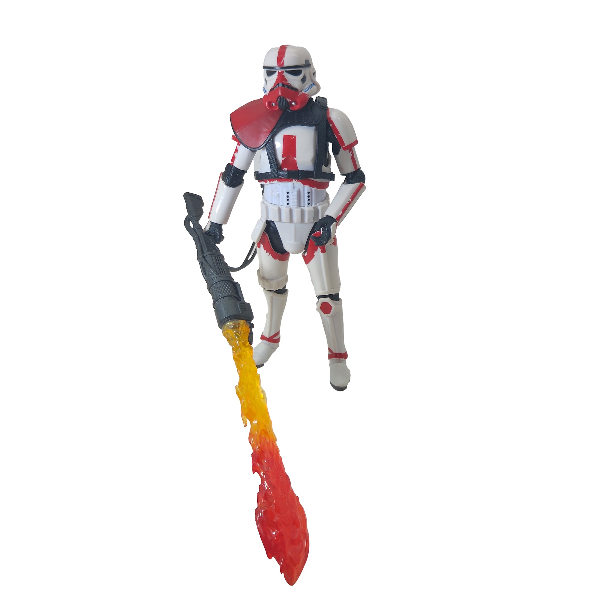 Star Wars The Mandalorian Black Series Incinerator Trooper Hasbro Action Figure 2021 15cm – Star Wars, Hasbro, 15 cm, 2021, pre-owned collector piece, Uncanny Collectibles Dublin Ireland