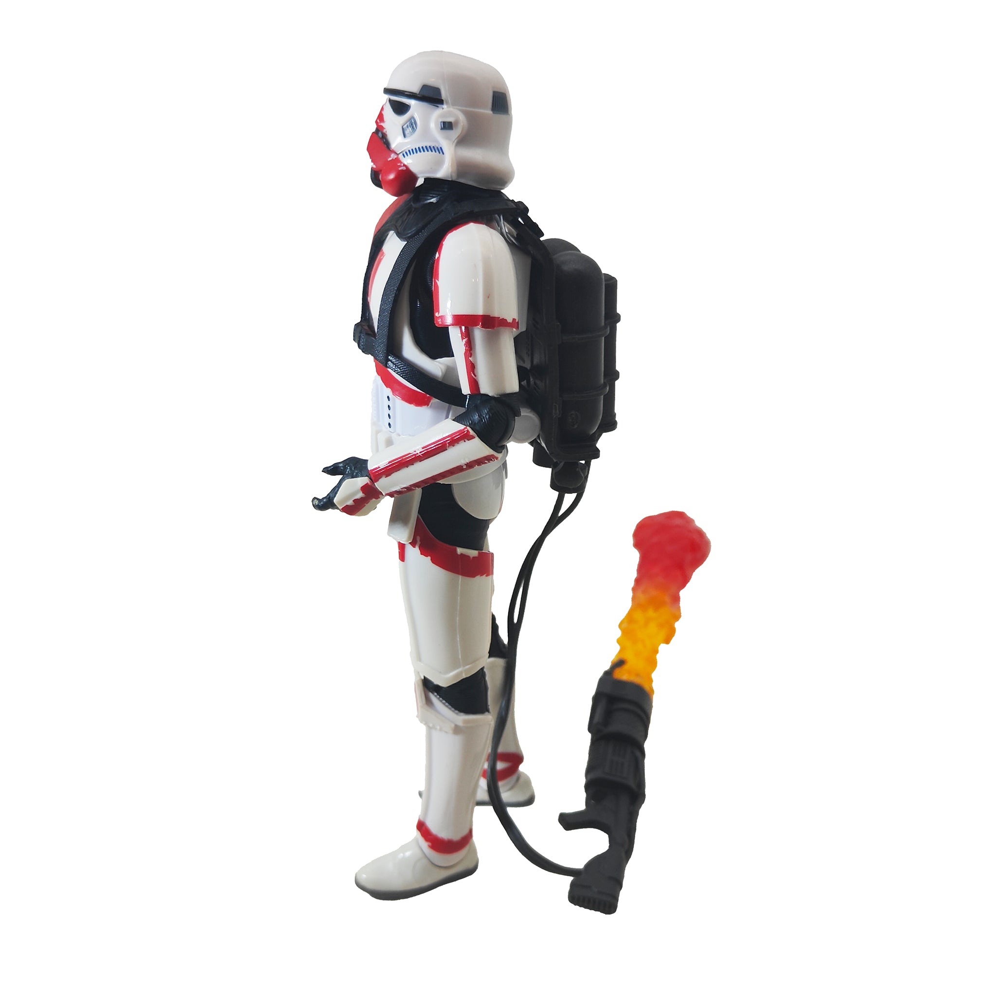 Star Wars The Mandalorian Black Series Incinerator Trooper Hasbro Action Figure 2021 15cm – Star Wars, Hasbro, 15 cm, 2021, pre-owned collector piece, Uncanny Collectibles Dublin Ireland