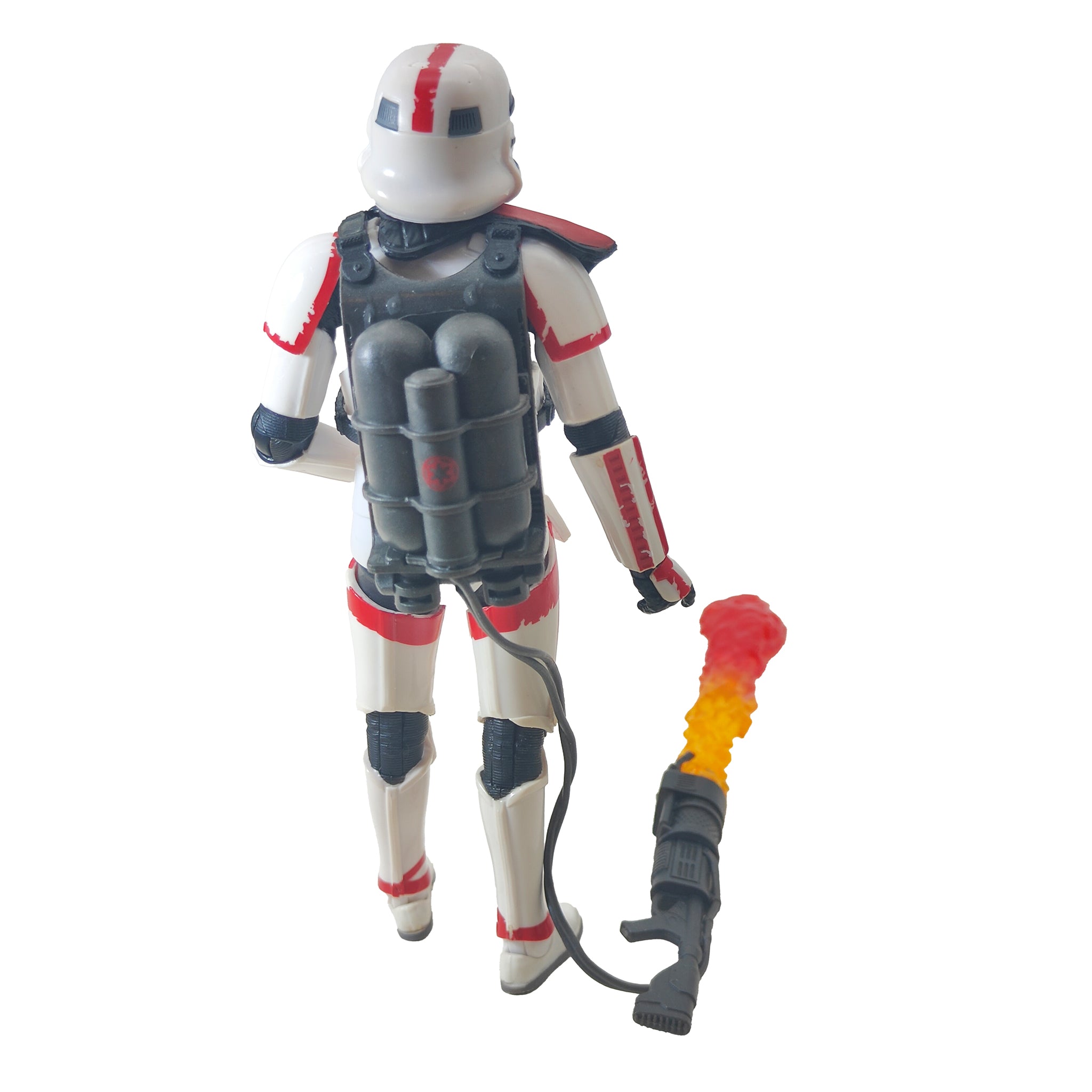 Star Wars The Mandalorian Black Series Incinerator Trooper Hasbro Action Figure 2021 15cm – Star Wars, Hasbro, 15 cm, 2021, pre-owned collector piece, Uncanny Collectibles Dublin Ireland