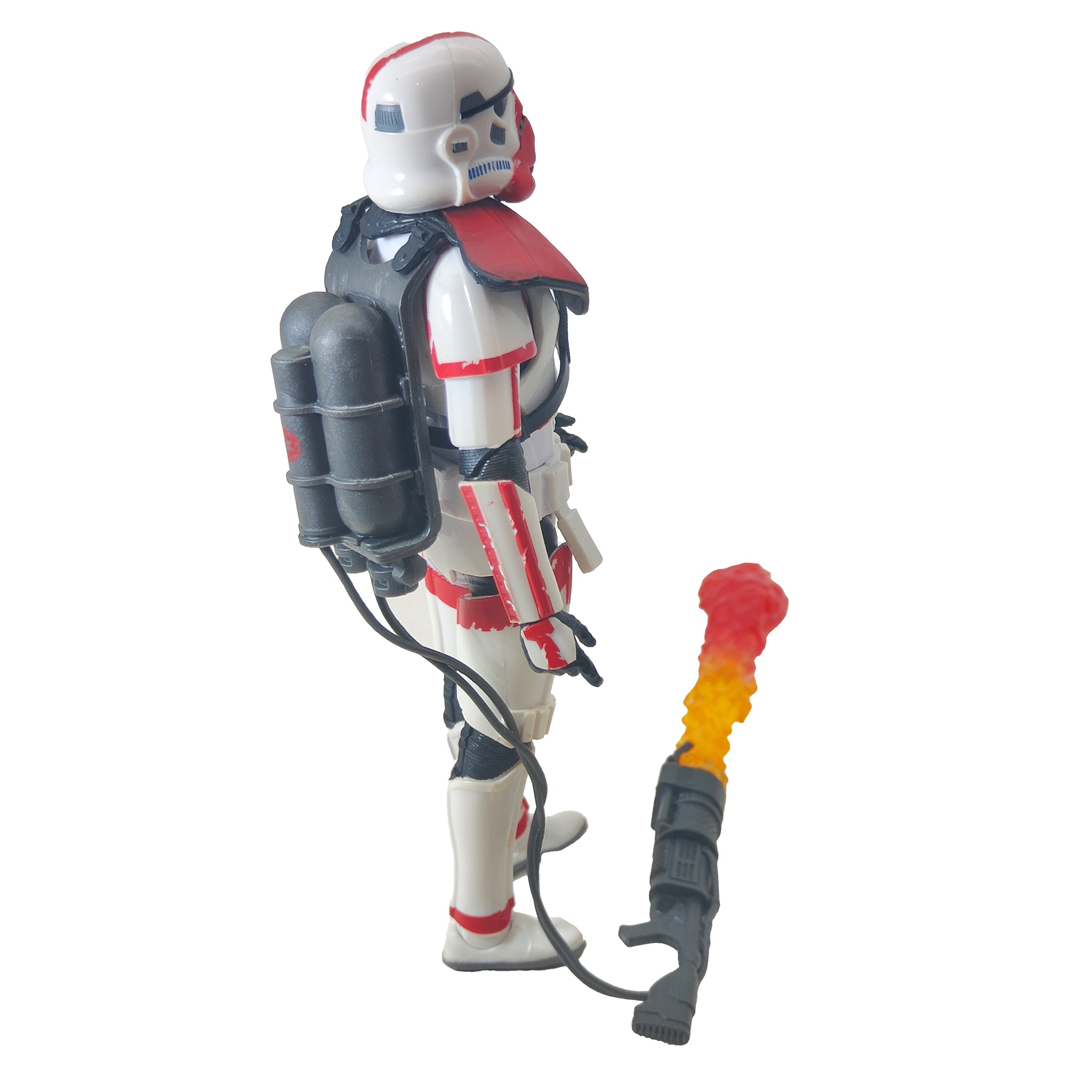 Star Wars The Mandalorian Black Series Incinerator Trooper Hasbro Action Figure 2021 15cm – Star Wars, Hasbro, 15 cm, 2021, pre-owned collector piece, Uncanny Collectibles Dublin Ireland