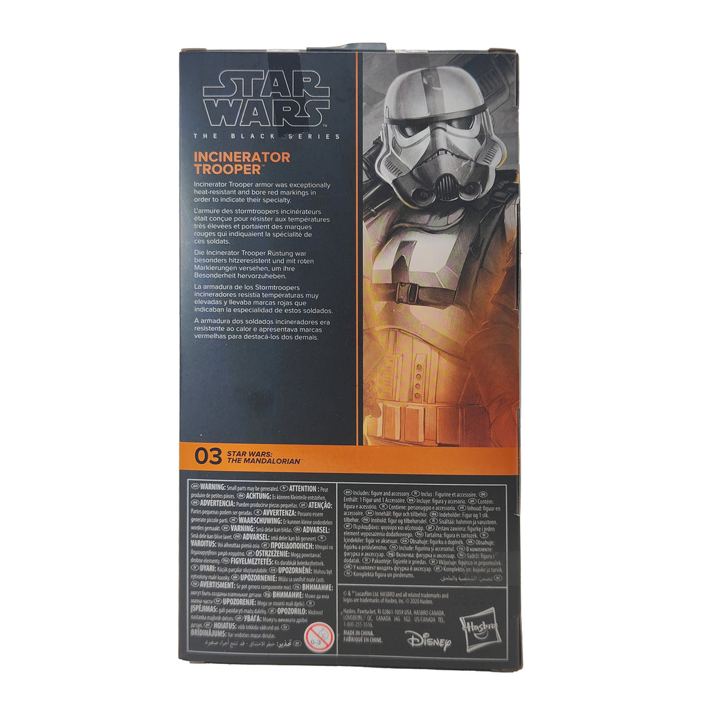 Star Wars Incinerator Trooper The Mandalorian Black Series Action Figure 2020