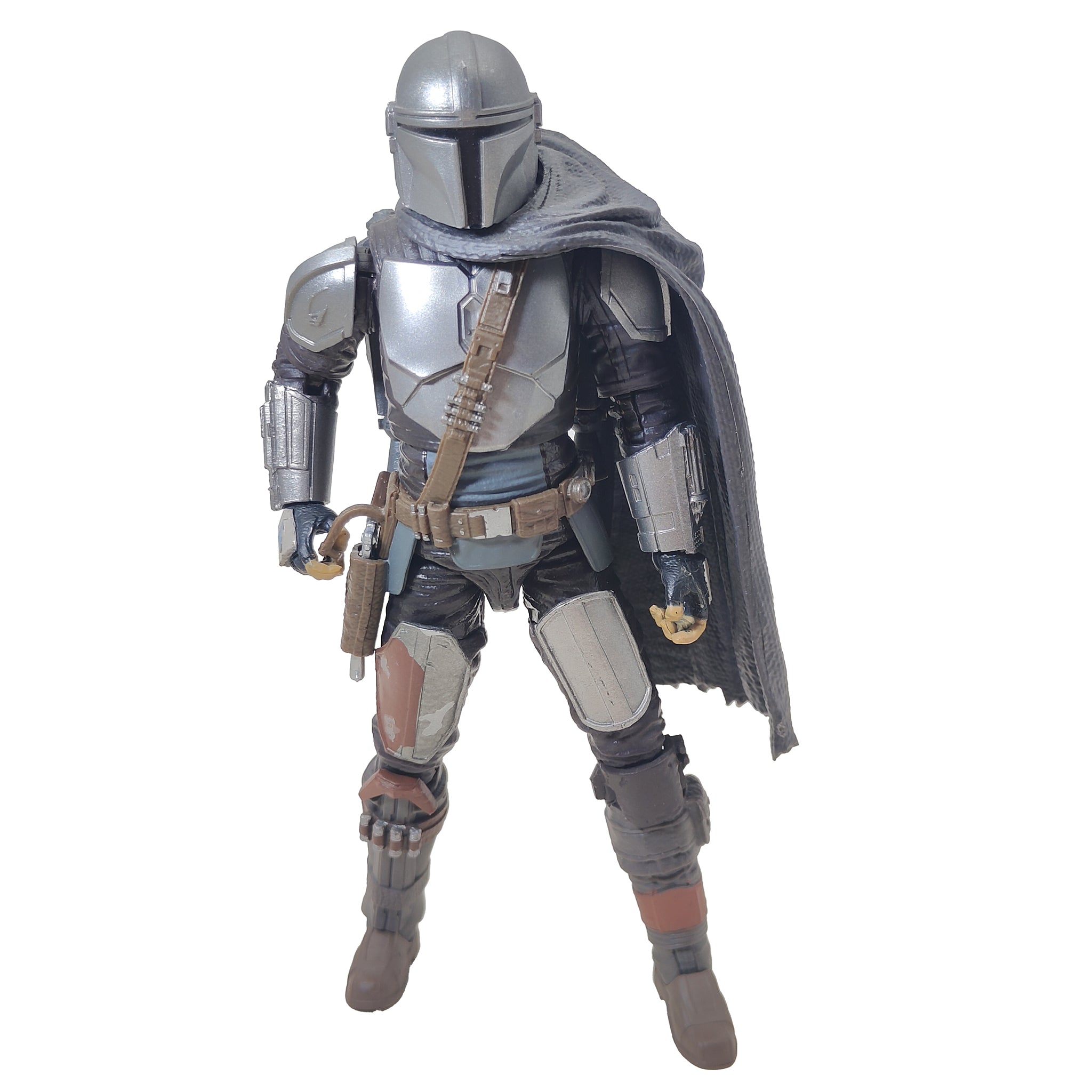 Star Wars The Mandalorian Black Series The Mandalorian Beskar Armor Hasbro Action Figure 2020 15cm – Star Wars, Hasbro, 15 cm, 2020, pre-owned collector piece, Uncanny Collectibles Dublin Ireland