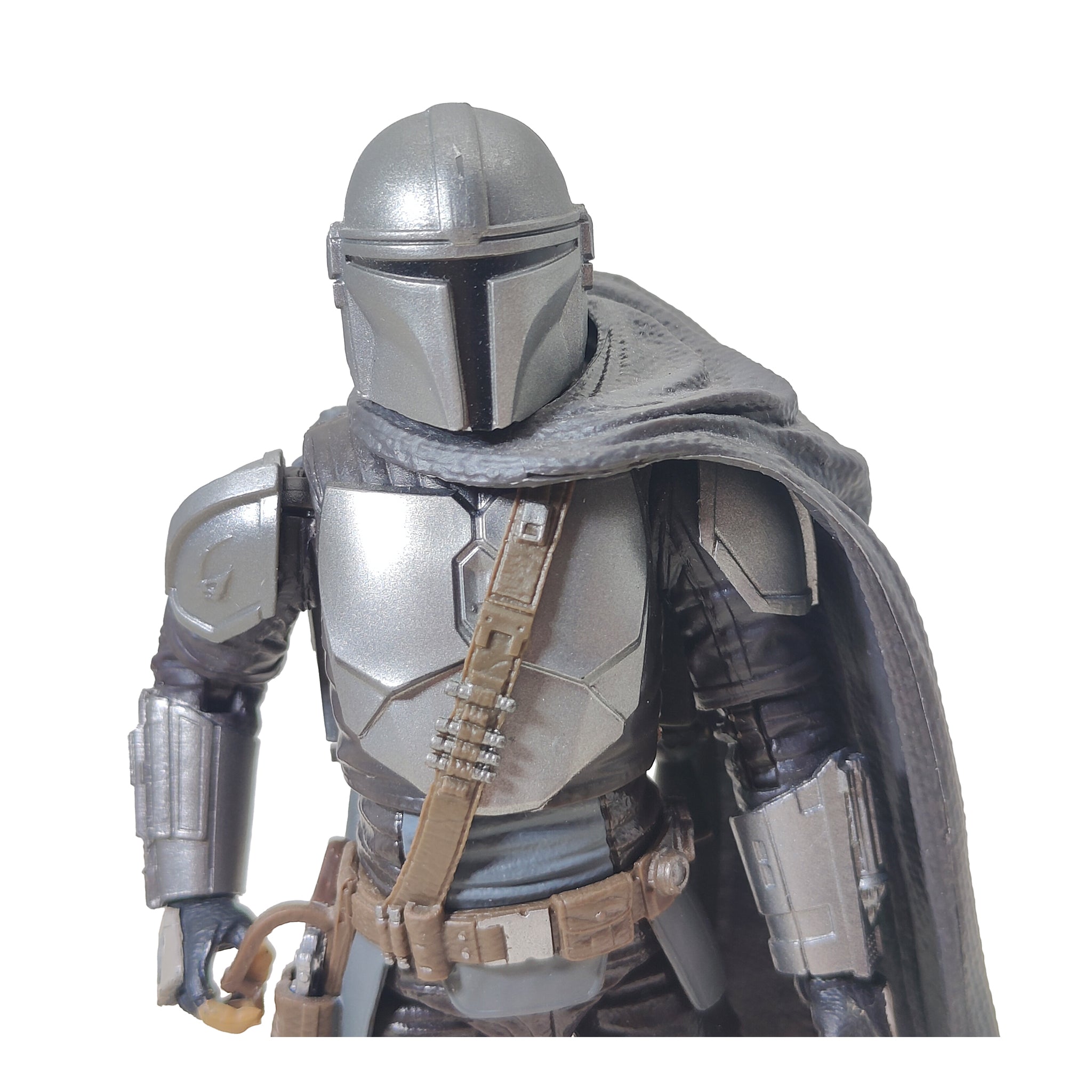 Star Wars The Mandalorian Black Series The Mandalorian Beskar Armor Hasbro Action Figure 2020 15cm – Star Wars, Hasbro, 15 cm, 2020, pre-owned collector piece, Uncanny Collectibles Dublin Ireland