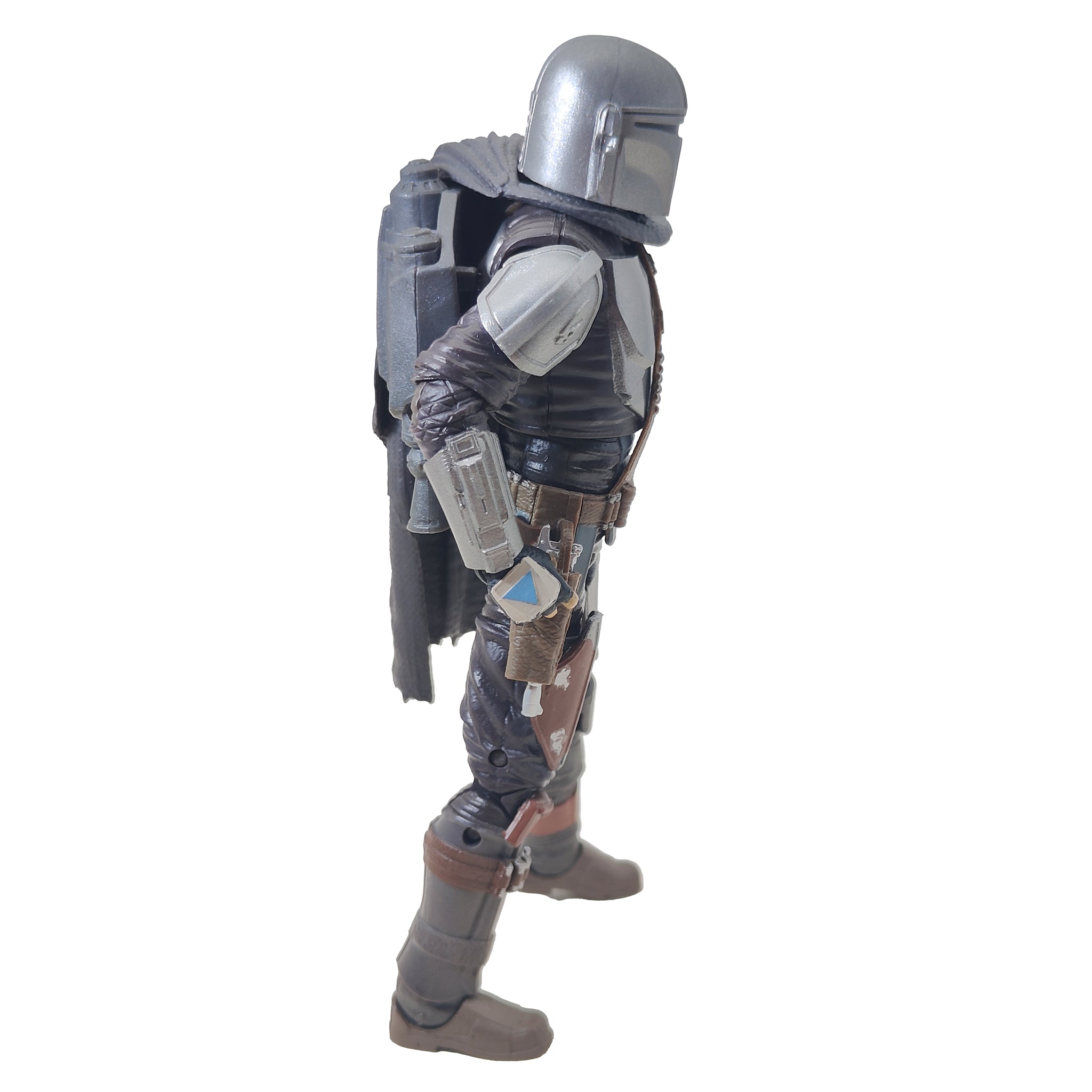 Star Wars The Mandalorian Black Series The Mandalorian Beskar Armor Hasbro Action Figure 2020 15cm – Star Wars, Hasbro, 15 cm, 2020, pre-owned collector piece, Uncanny Collectibles Dublin Ireland