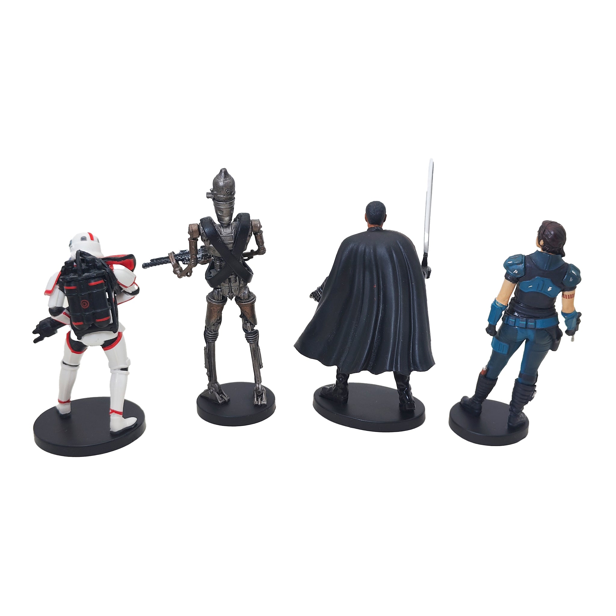 Star Wars The Mandalorian Deluxe 9 Piece Figurine Playset Disney Store 2020 9.5cm – Star Wars, Hasbro, 9.5 cm, 2023, pre-owned collector piece, Uncanny Collectibles Dublin Ireland