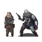 Star Wars The Mandalorian Deluxe 9 Piece Figurine Playset Disney Store 2020 9.5cm – Star Wars, Hasbro, 9.5 cm, 2023, pre-owned collector piece, Uncanny Collectibles Dublin Ireland
