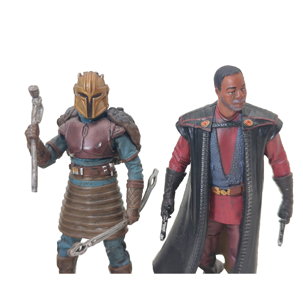 Star Wars The Mandalorian Deluxe 9 Piece Figurine Playset Disney Store 2020 9.5cm – Star Wars, Hasbro, 9.5 cm, 2023, pre-owned collector piece, Uncanny Collectibles Dublin Ireland