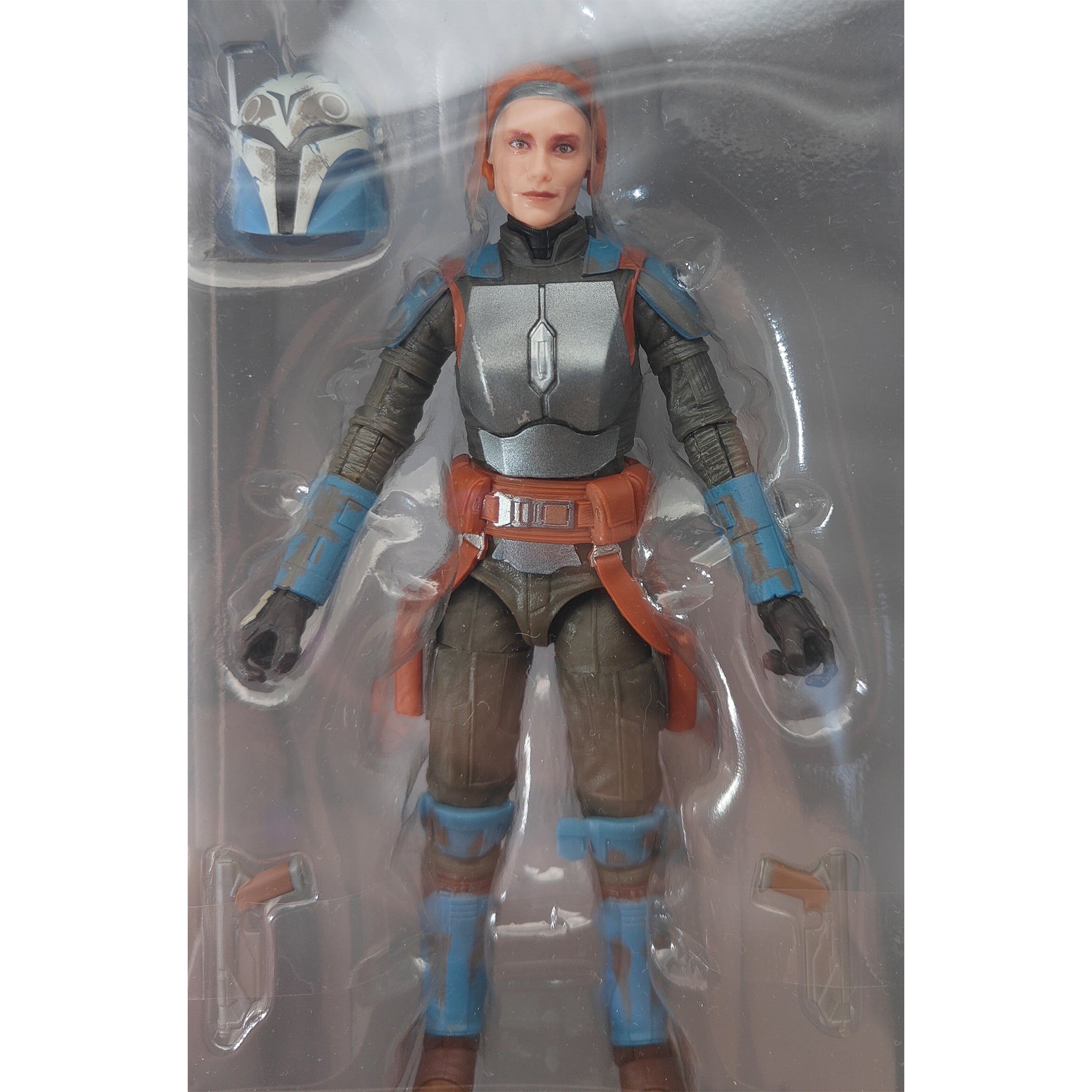 Star Wars The Mandalorian Black Series Bo-Katan Kryze Hasbro Action Figure 2021 15cm – Star Wars, Hasbro, 15 cm, 2021, pre-owned collector piece, Uncanny Collectibles Dublin Ireland