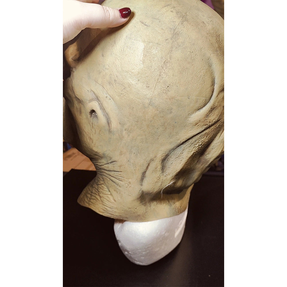 Star Wars The Phantom Menace Rune Haako Don Post Studios 1:1 Latex Mask - In Need Of Repair