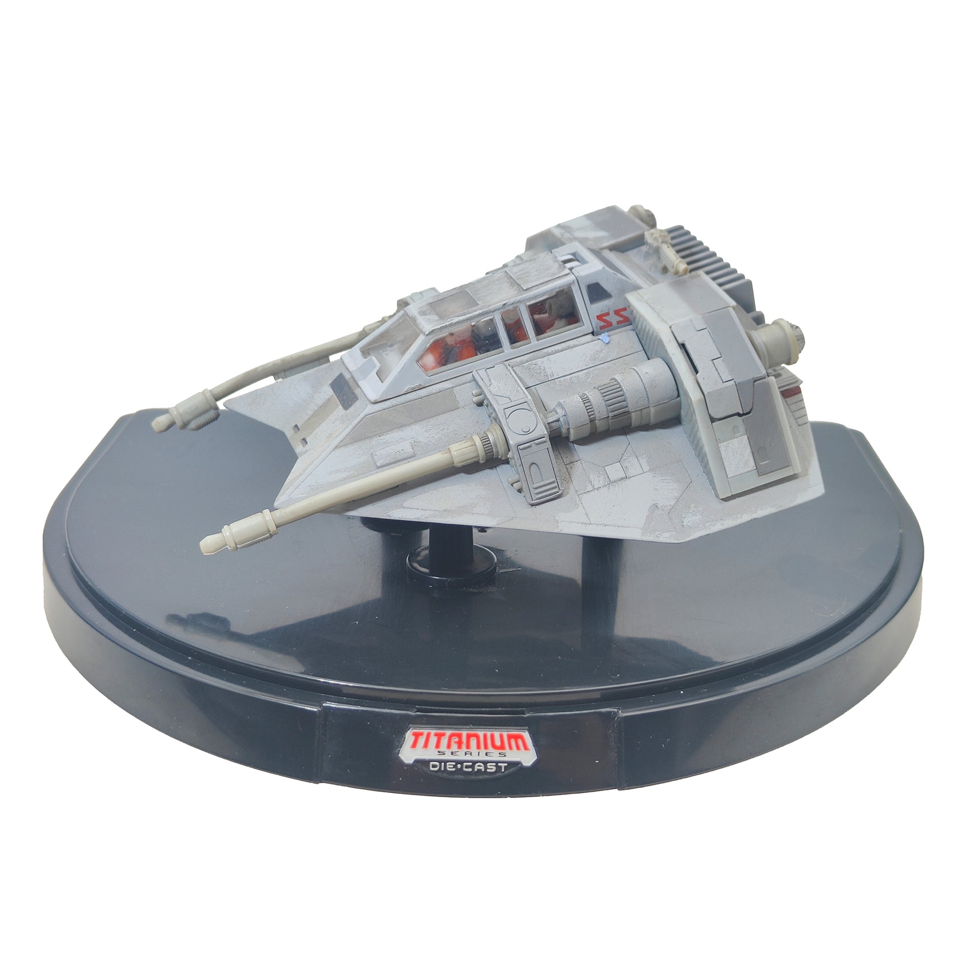 Star Wars Titanium Series Die Cast Snowspeeder Hasbro 2006 – Star Wars, Hasbro, 13 cm, 2006, pre-owned collector piece, Uncanny Collectibles Dublin Ireland