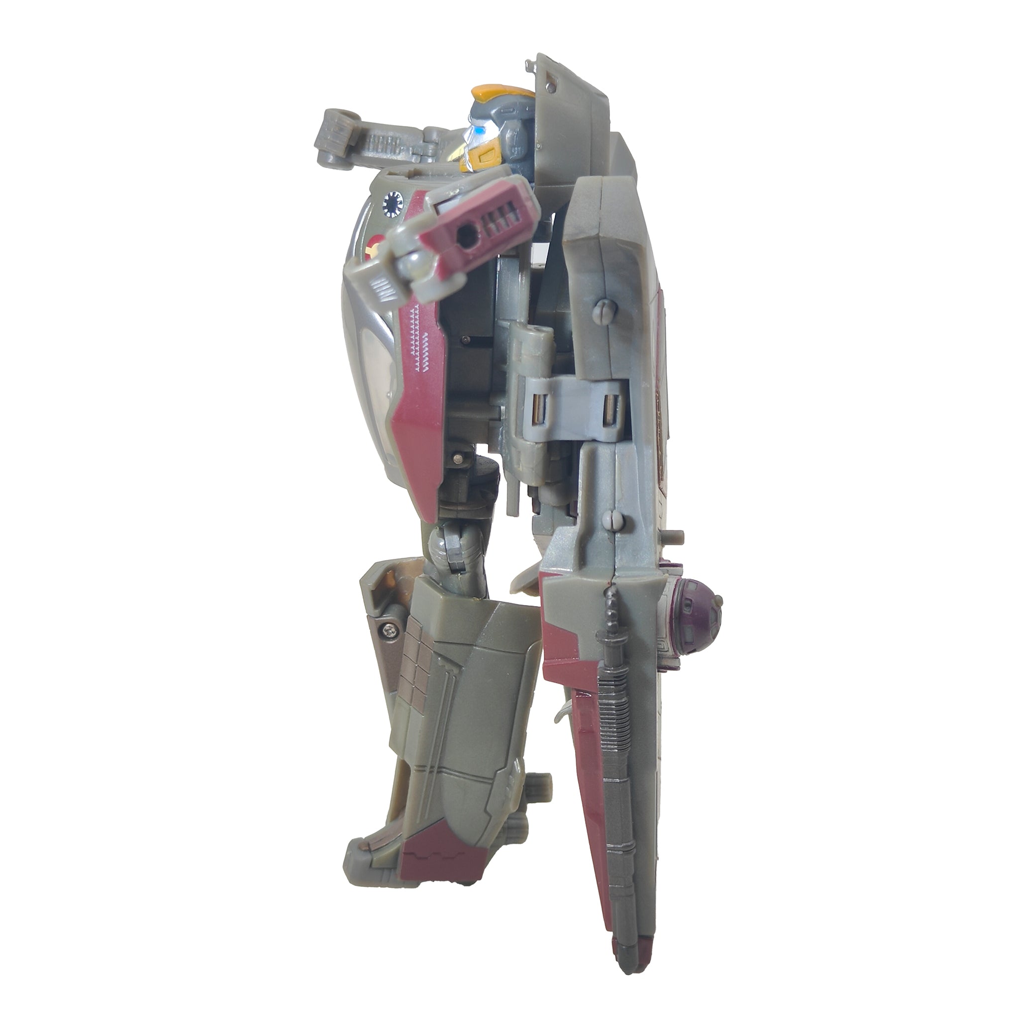 Star Wars Transformers Crossover Obi-Wan Kenobi Jedi Starfighter Action Figure Hasbro 2005 – Transformers, Hasbro, 16 cm, 2005, pre-owned collector piece, Uncanny Collectibles Dublin Ireland