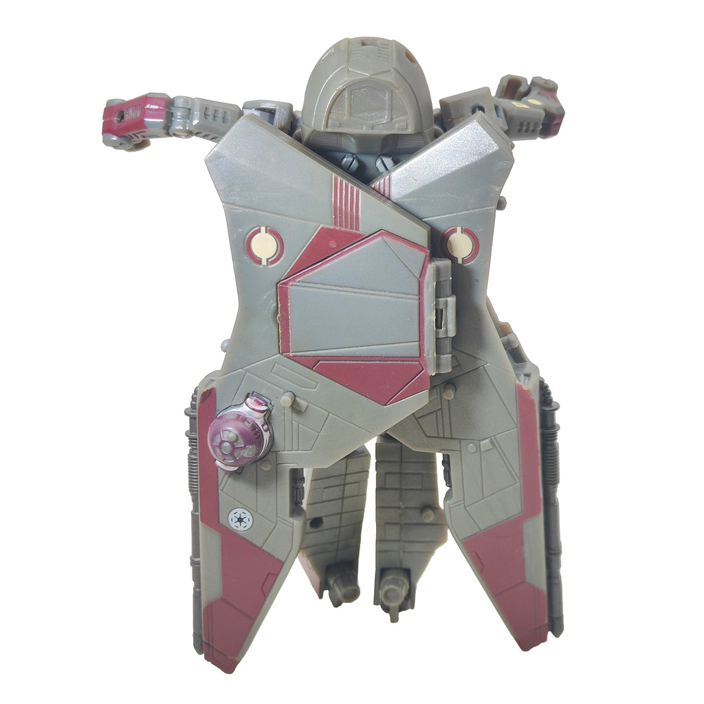 Star Wars Transformers Crossover Obi-Wan Kenobi Jedi Starfighter Action Figure Hasbro 2005 – Transformers, Hasbro, 16 cm, 2005, pre-owned collector piece, Uncanny Collectibles Dublin Ireland