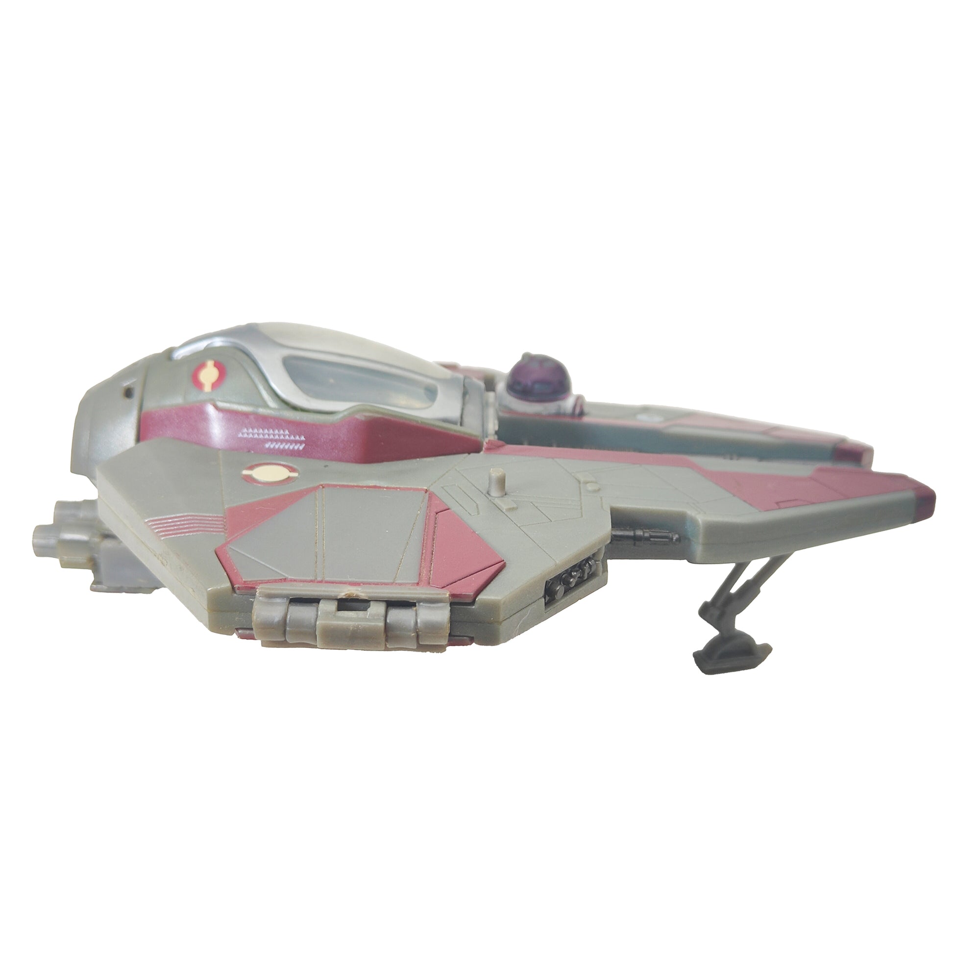 Star Wars Transformers Crossover Obi-Wan Kenobi Jedi Starfighter Action Figure Hasbro 2005