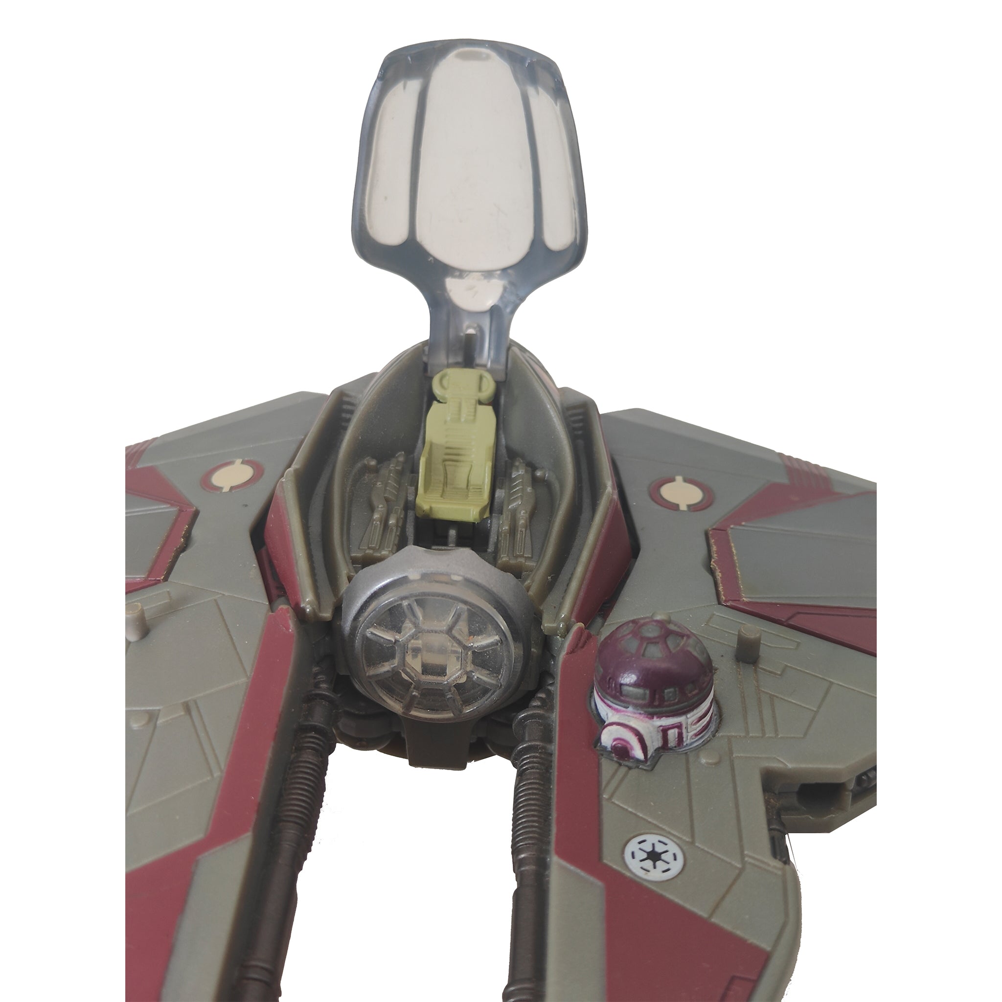 Star Wars Transformers Crossover Obi-Wan Kenobi Jedi Starfighter Action Figure Hasbro 2005 – Transformers, Hasbro, 16 cm, 2005, pre-owned collector piece, Uncanny Collectibles Dublin Ireland