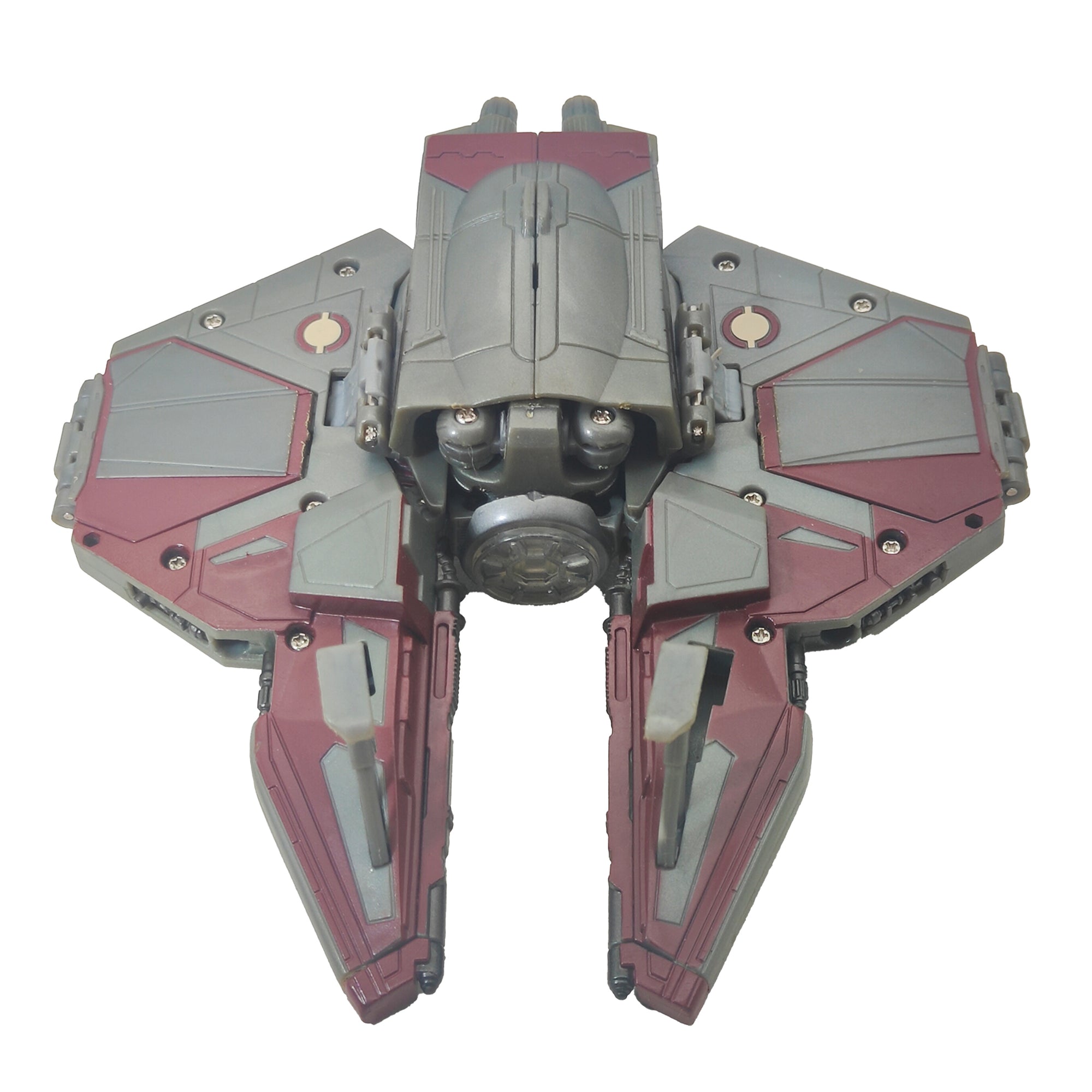 Star Wars Transformers Crossover Obi-Wan Kenobi Jedi Starfighter Action Figure Hasbro 2005