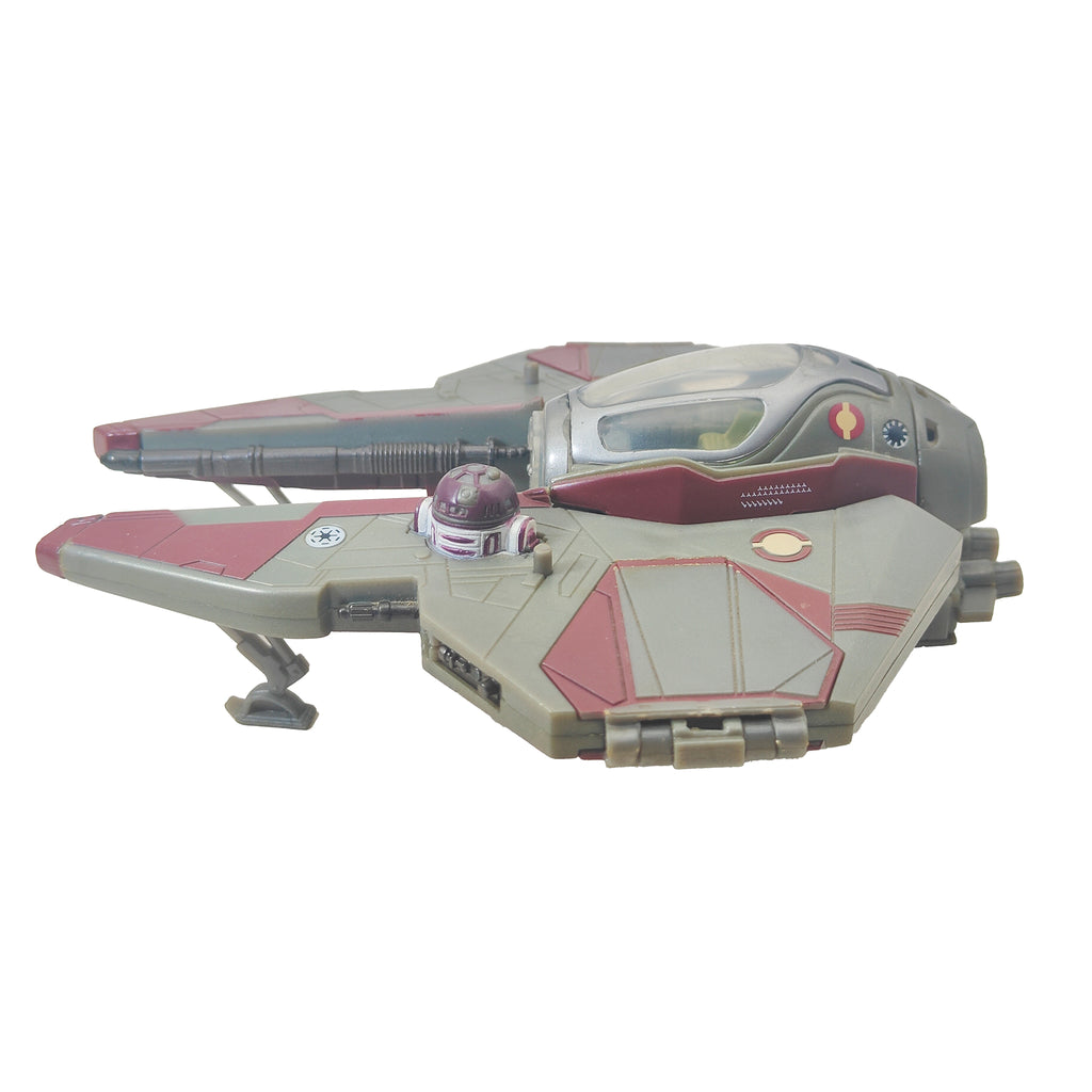 Star Wars Transformers Crossover Obi-Wan Kenobi Jedi Starfighter Action Figure Hasbro 2005 – Transformers, Hasbro, 16 cm, 2005, pre-owned collector piece, Uncanny Collectibles Dublin Ireland