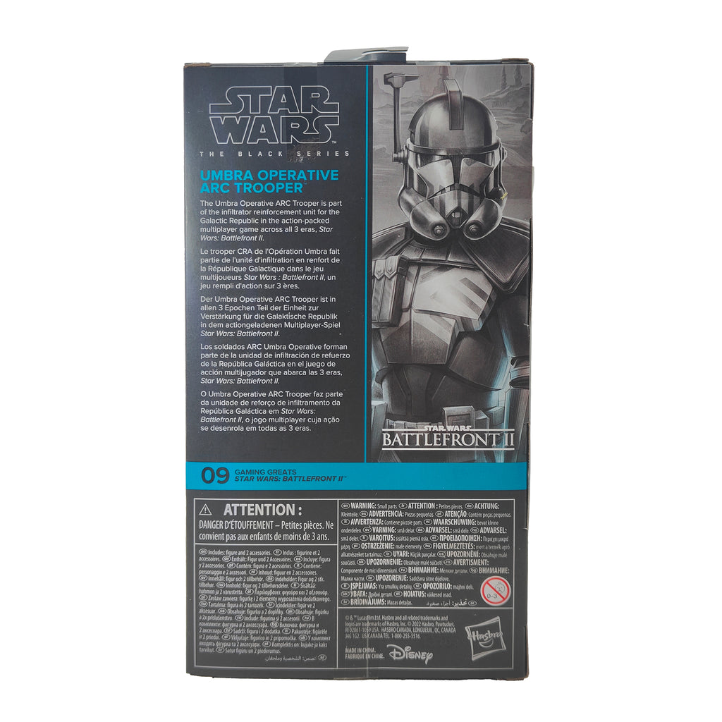 Star Wars Umbra Operative ARC Trooper Gaming Greats Black Series Figure 2022