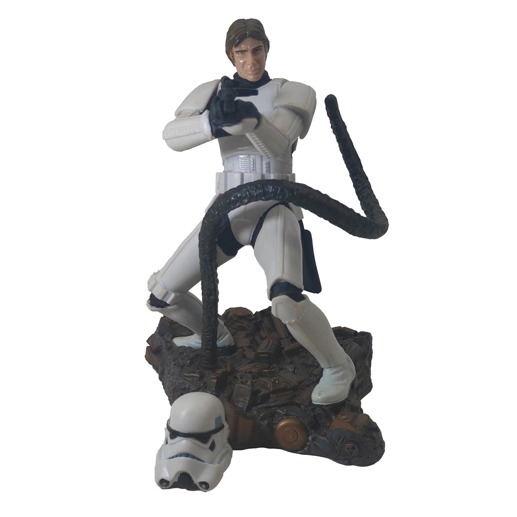 Star Wars Unleashed Han Solo In Stormtrooper Disguise Hasbro Statue 2005 15cm – Star Wars, Hasbro, 15 cm, 2023, pre-owned collector piece, Uncanny Collectibles Dublin Ireland