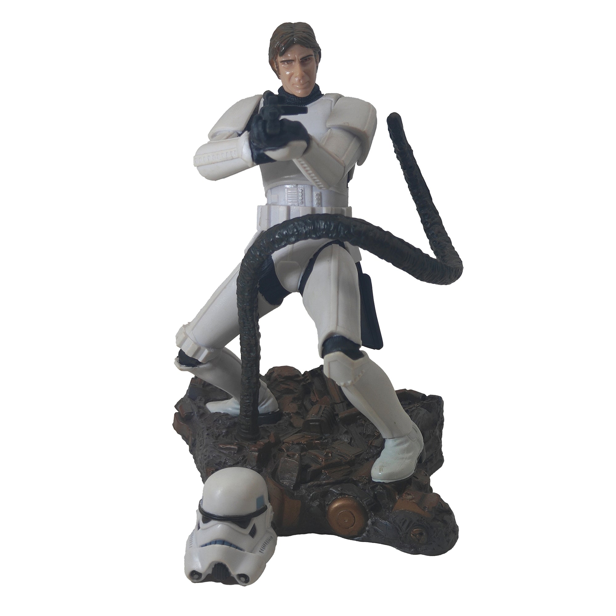Star Wars Unleashed Han Solo In Stormtrooper Disguise Hasbro Statue 2005 15cm