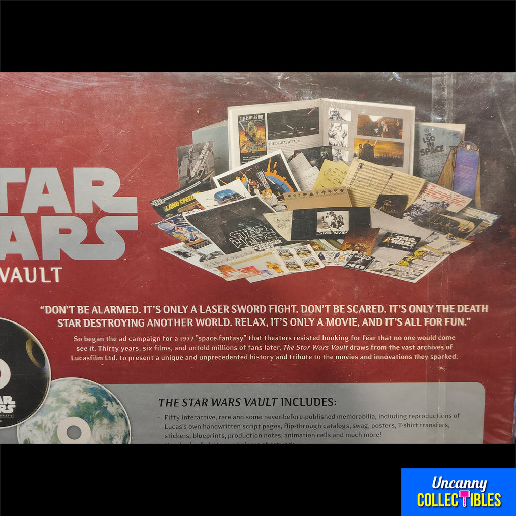 Star Wars Vault Book 30 Years Treasures Lucasfilm Archives 2 Audio CDs Sealed