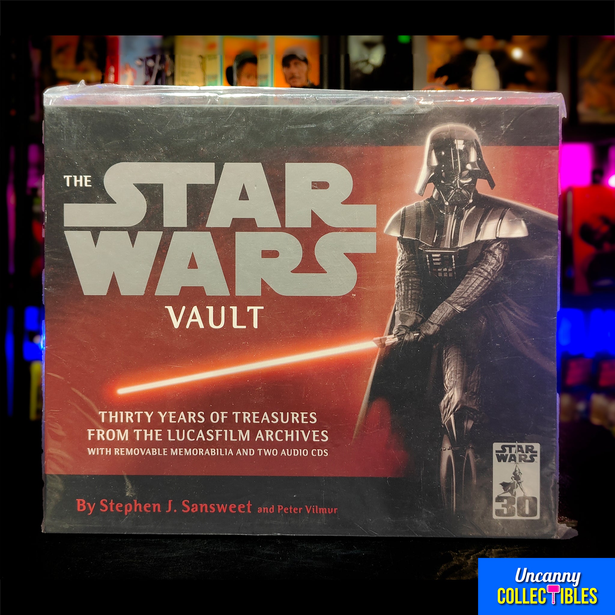 Star Wars Vault Book 30 Years Treasures Lucasfilm Archives 2 Audio CDs Sealed