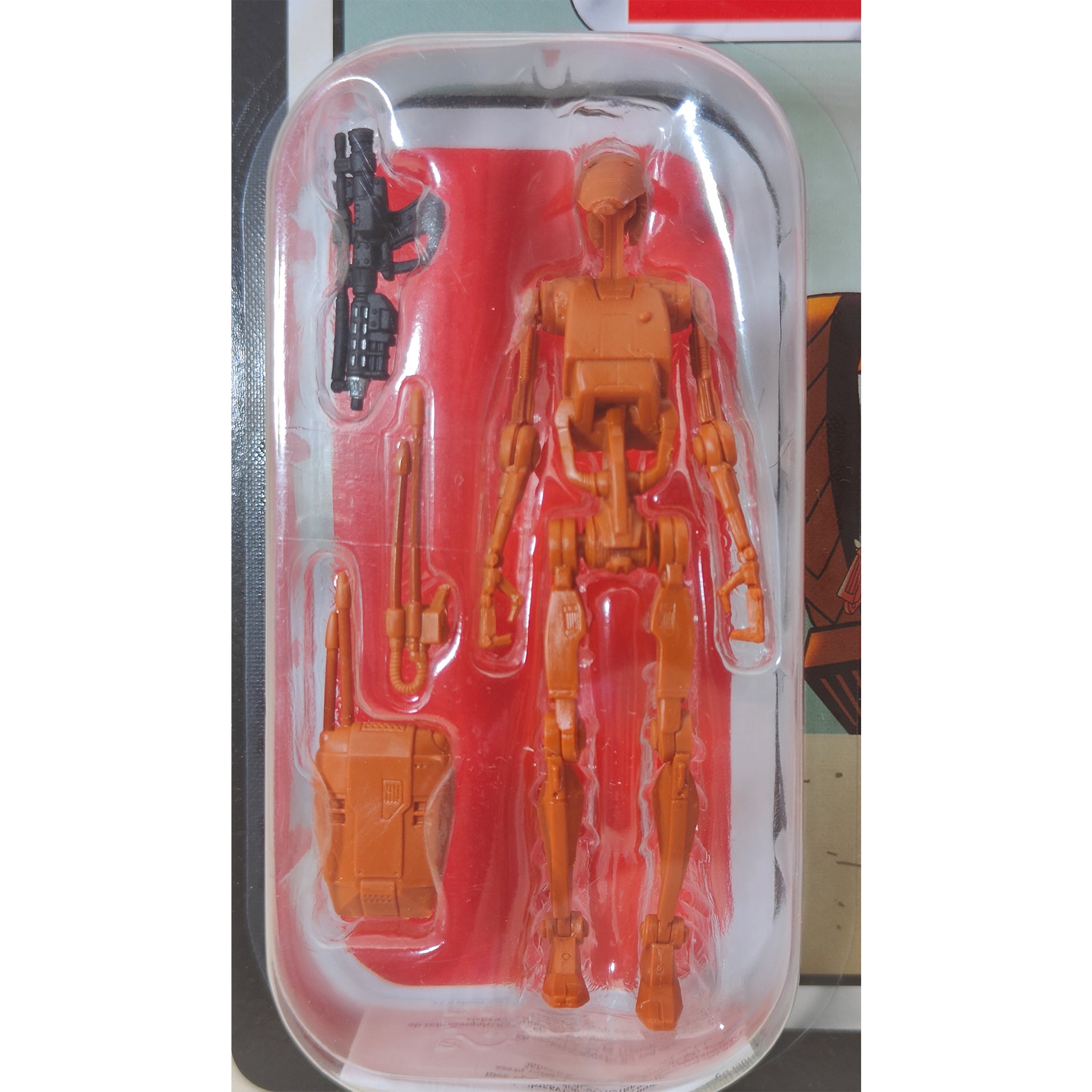 Star Wars Vintage Collection Battle Droid Tartakovsky Hasbro Action Figure 2022 9.5cm – Star Wars, Hasbro, 9.5 cm, 2022, pre-owned collector piece, Uncanny Collectibles Dublin Ireland