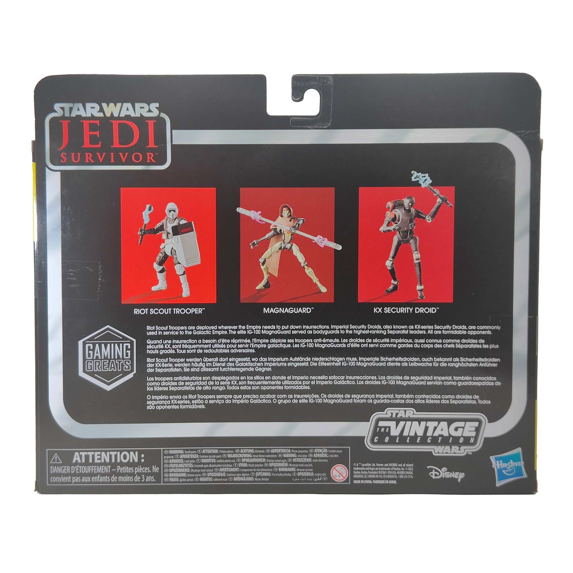 Star Wars Vintage Collection Jedi Survivor Multipack Hasbro Action Figure 2022 9.5cm